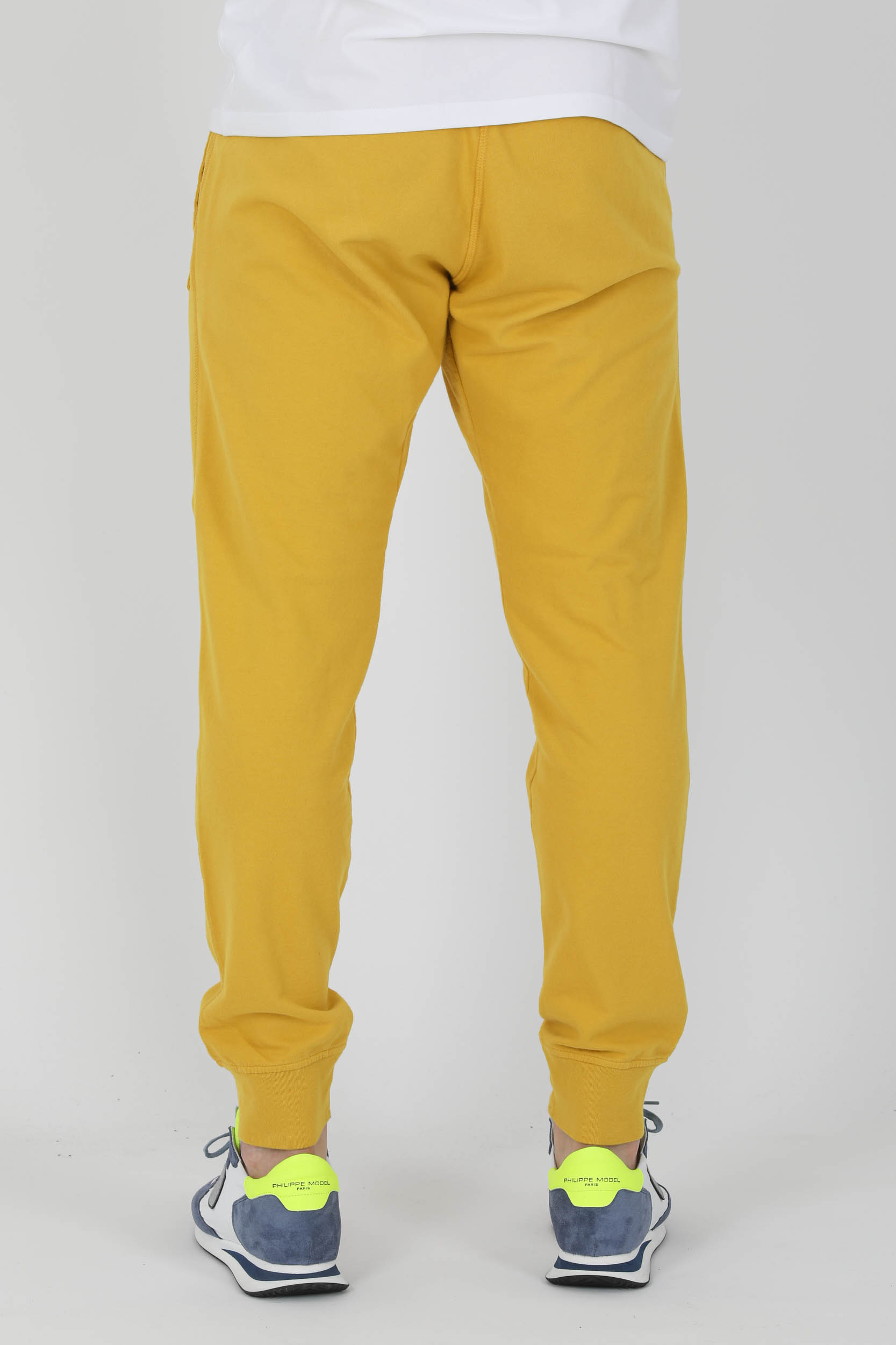 BAS DE JOGGING FIN C.P COMPANY JAUNE P019A-239