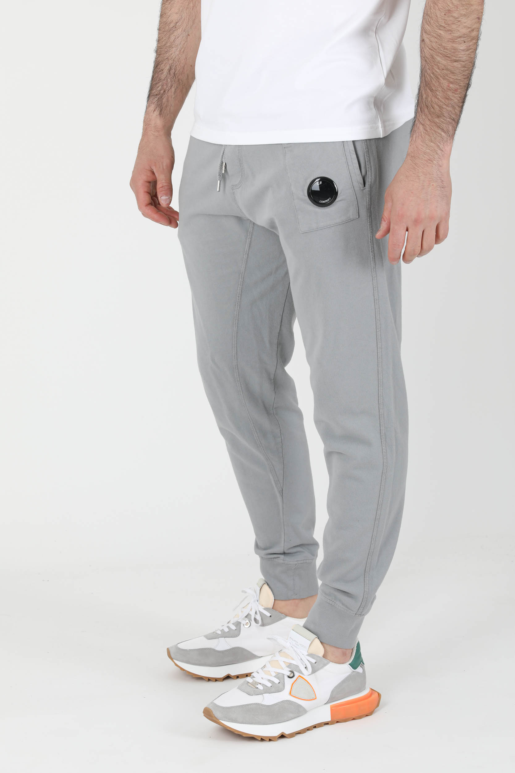 BAS DE JOGGING FIN C.P COMPANY GRIS P019A-937
