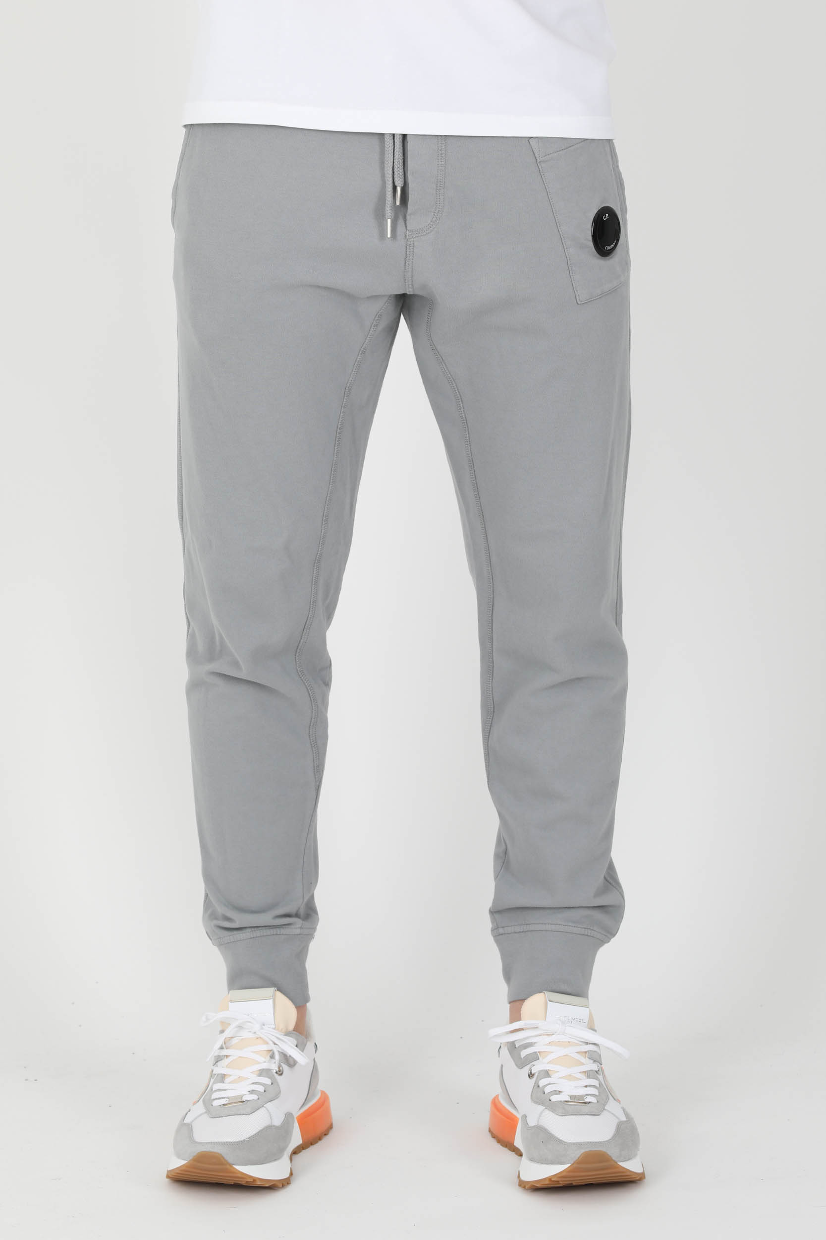 BAS DE JOGGING FIN C.P COMPANY GRIS P019A-937