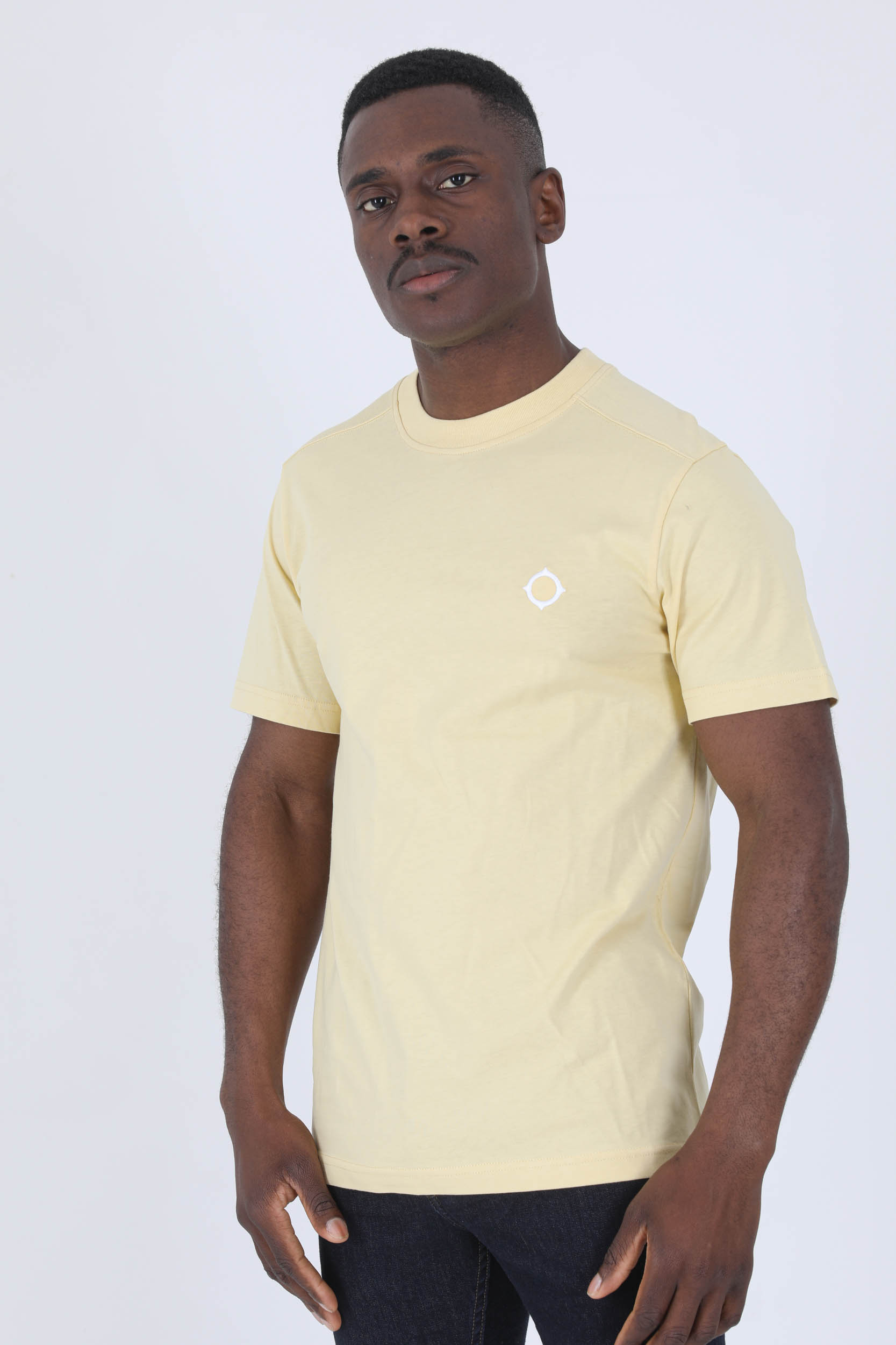 T-SHIRT MA.STRUM JAUNE MAS8371-M713