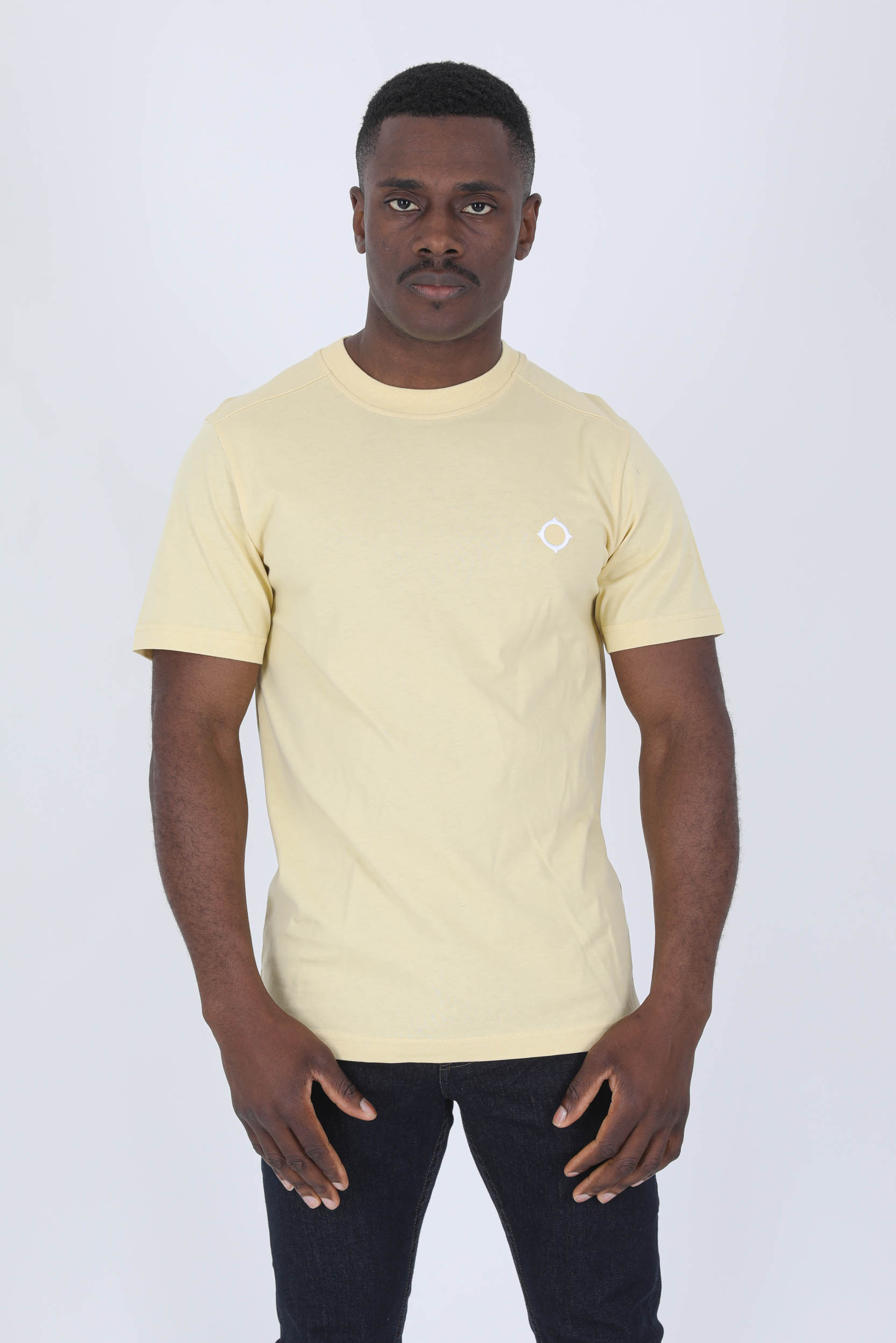 T-SHIRT MA.STRUM JAUNE MAS8371-M713