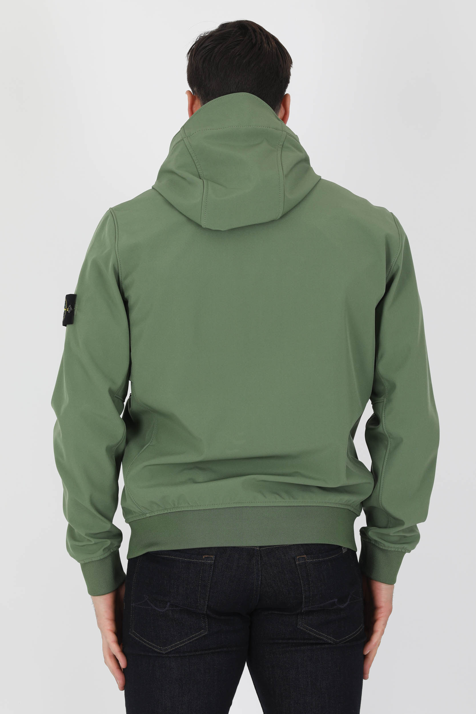 SOFT SHELL-R STONE ISLAND KAKI 761540427-V0058