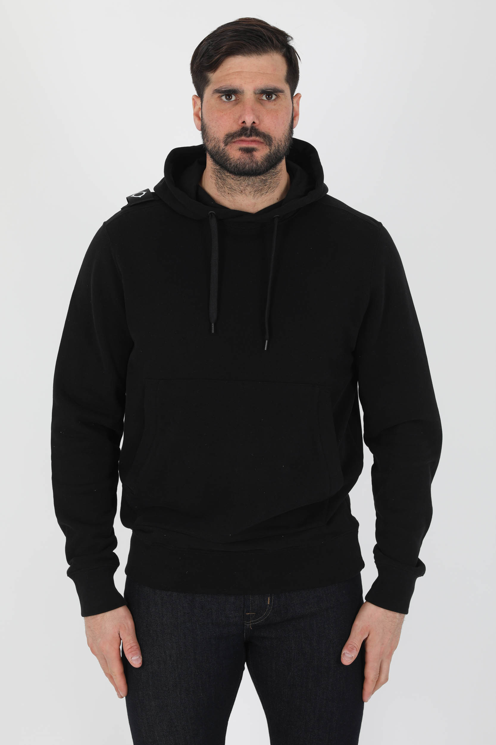 SWEAT A CAPUCHE MASTRUM NOIR MAS4465-M000