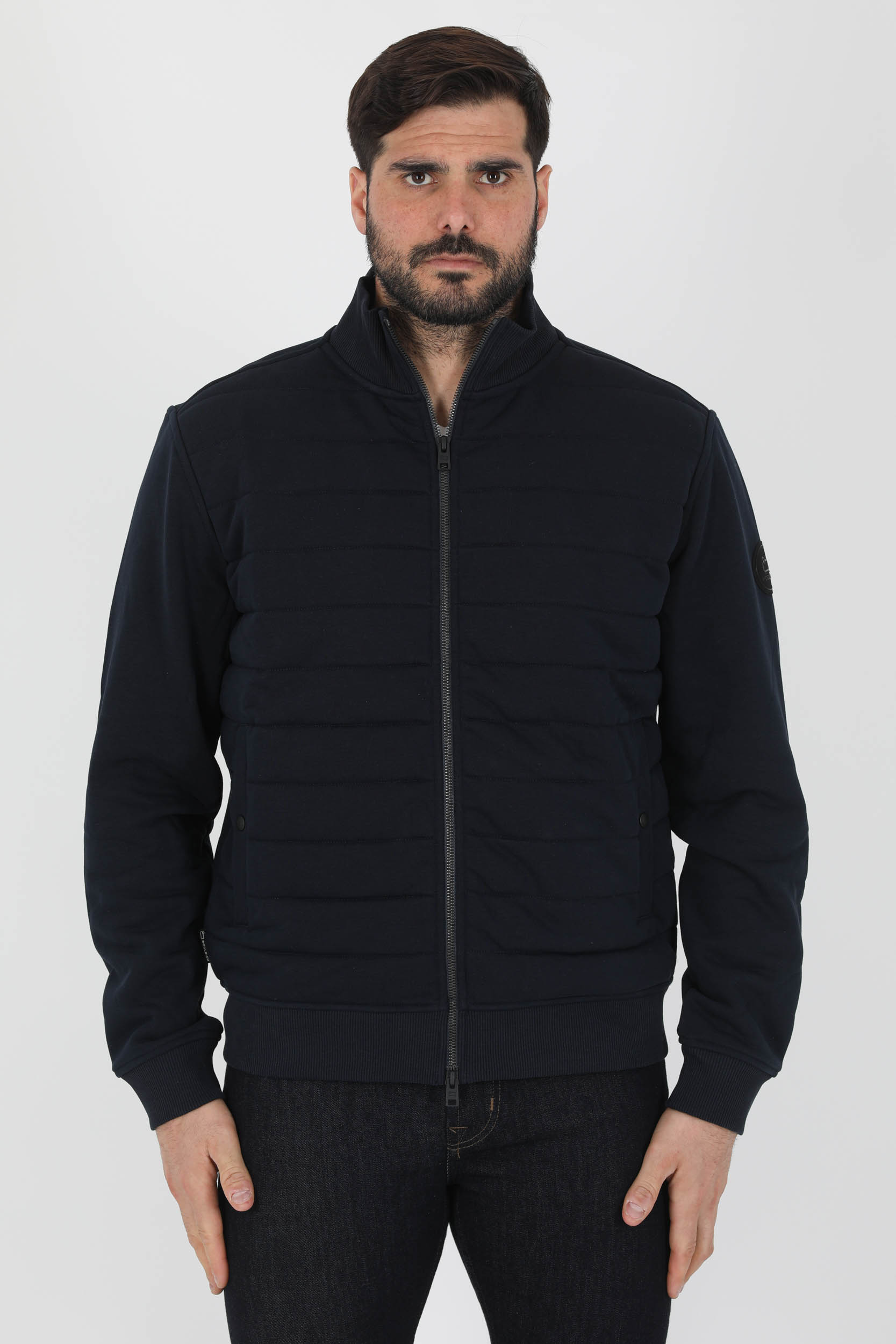 BLOUSON MATELASSE WOOLRICH MARINE W0120MRUT-3989