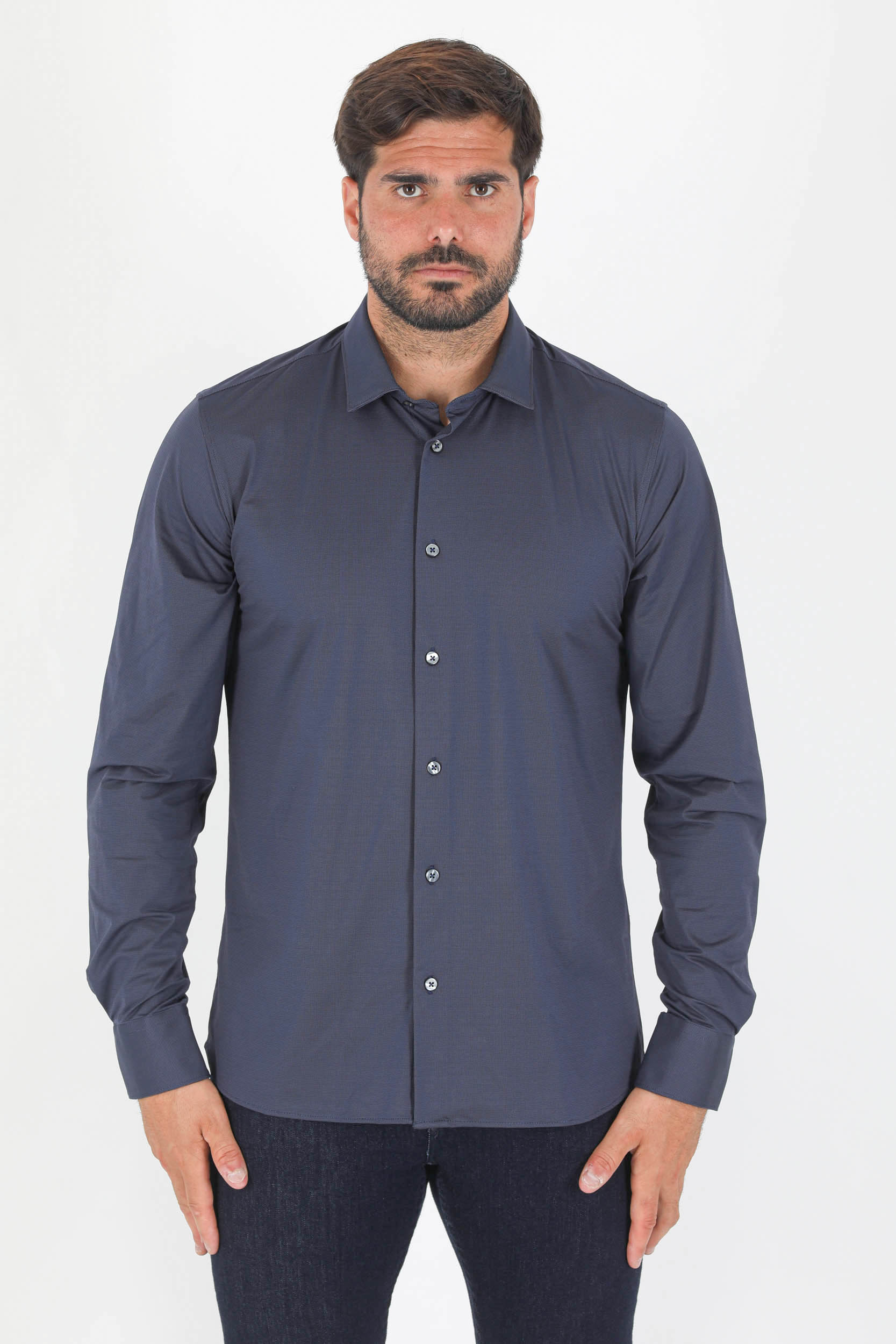 CHEMISE RRD BLEU 22094-V23