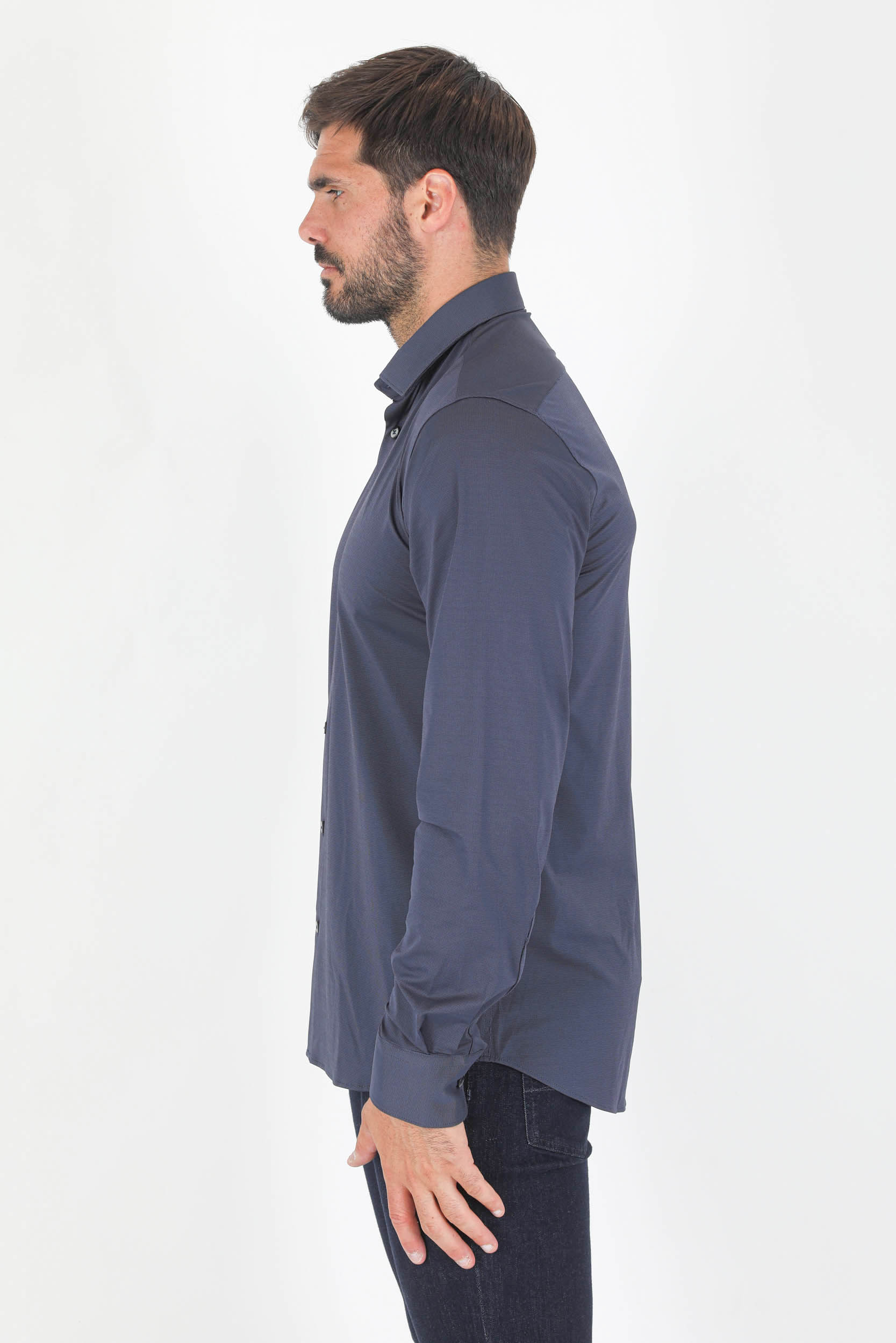 CHEMISE RRD BLEU 22094-V23