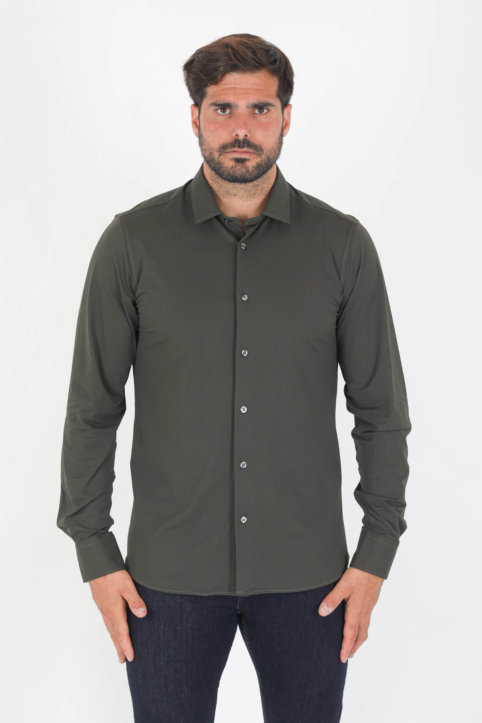 CHEMISE RRD KAKI 22092-21