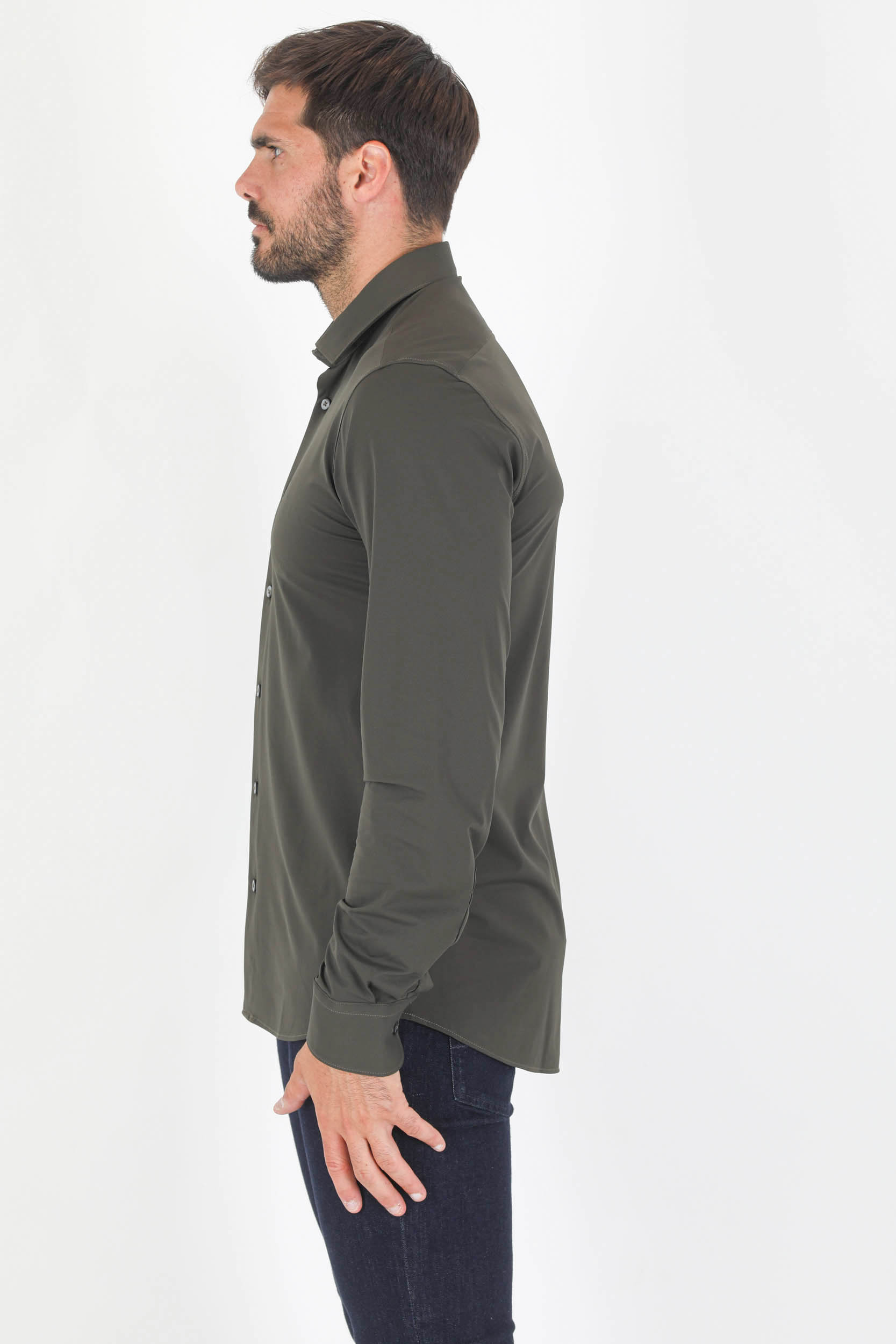 CHEMISE RRD KAKI 22092-21