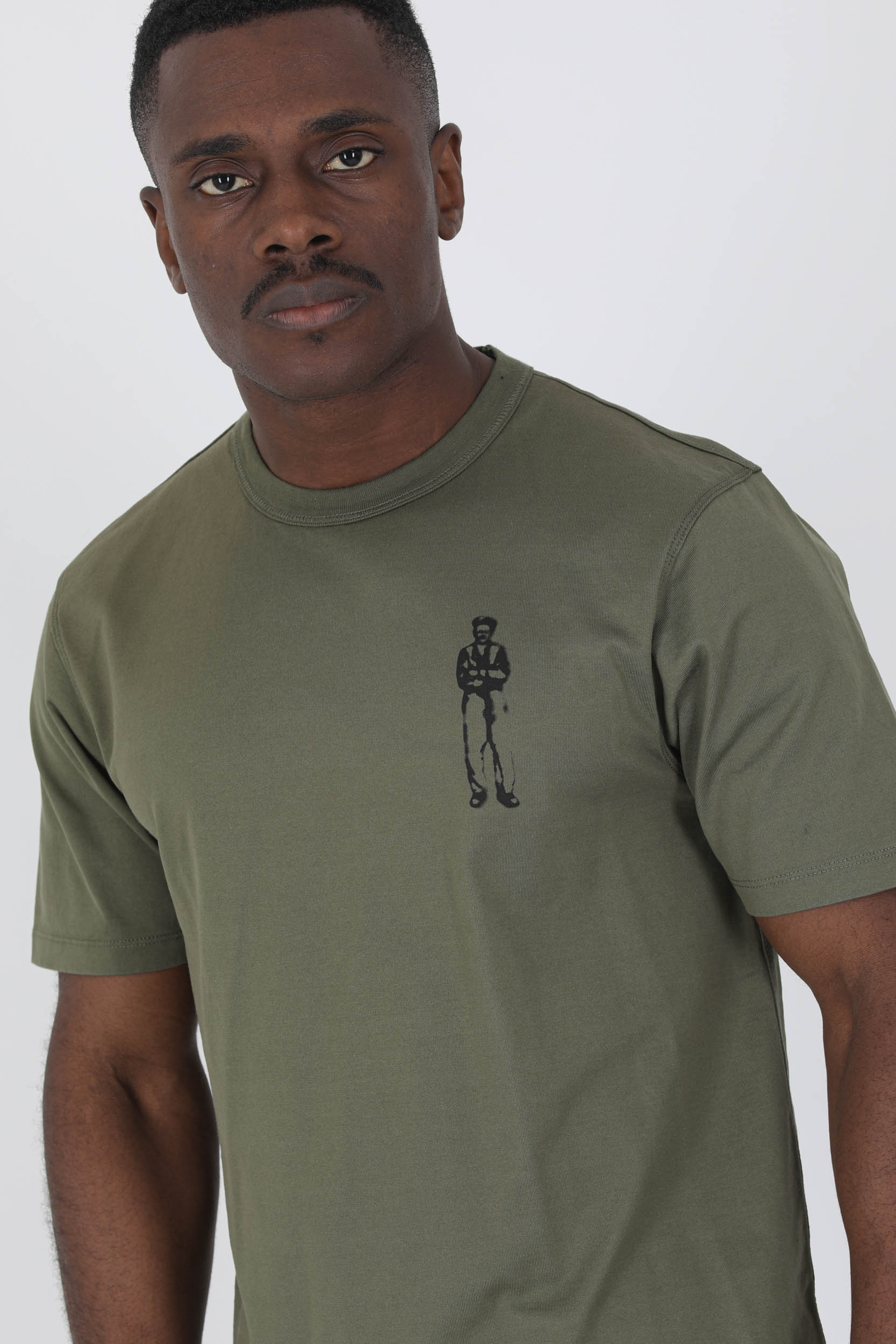 TEE-SHIRT CP COMPANY KAKI S198A-660