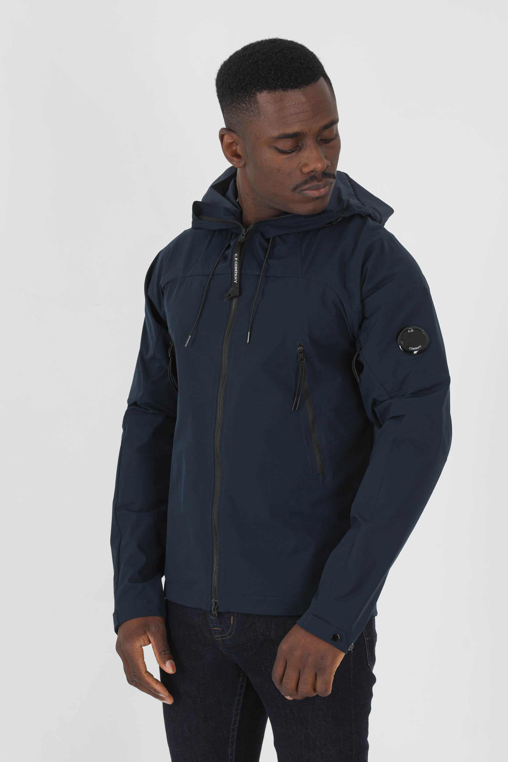 SOFT SHELL C.P COMPANY NYLON MAT MARINE W003A-888