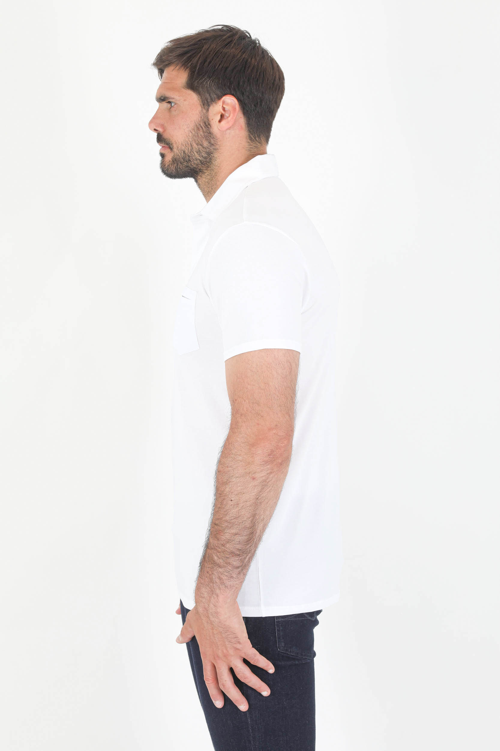 POLO RRD BLANC  22070-09