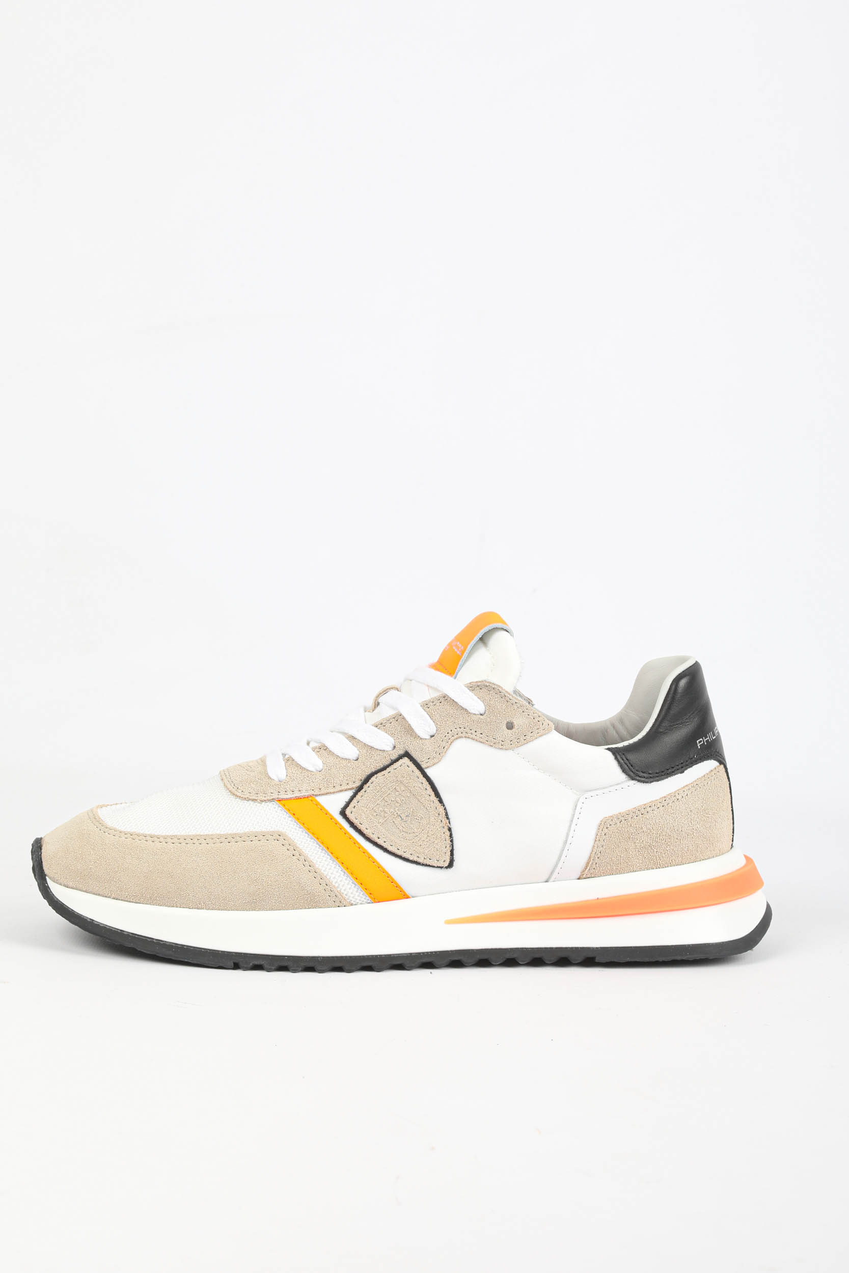 BASKETS PHILIPPE MODEL TROPEZ MONDIAL NEON ORANGE TYLU-WN02