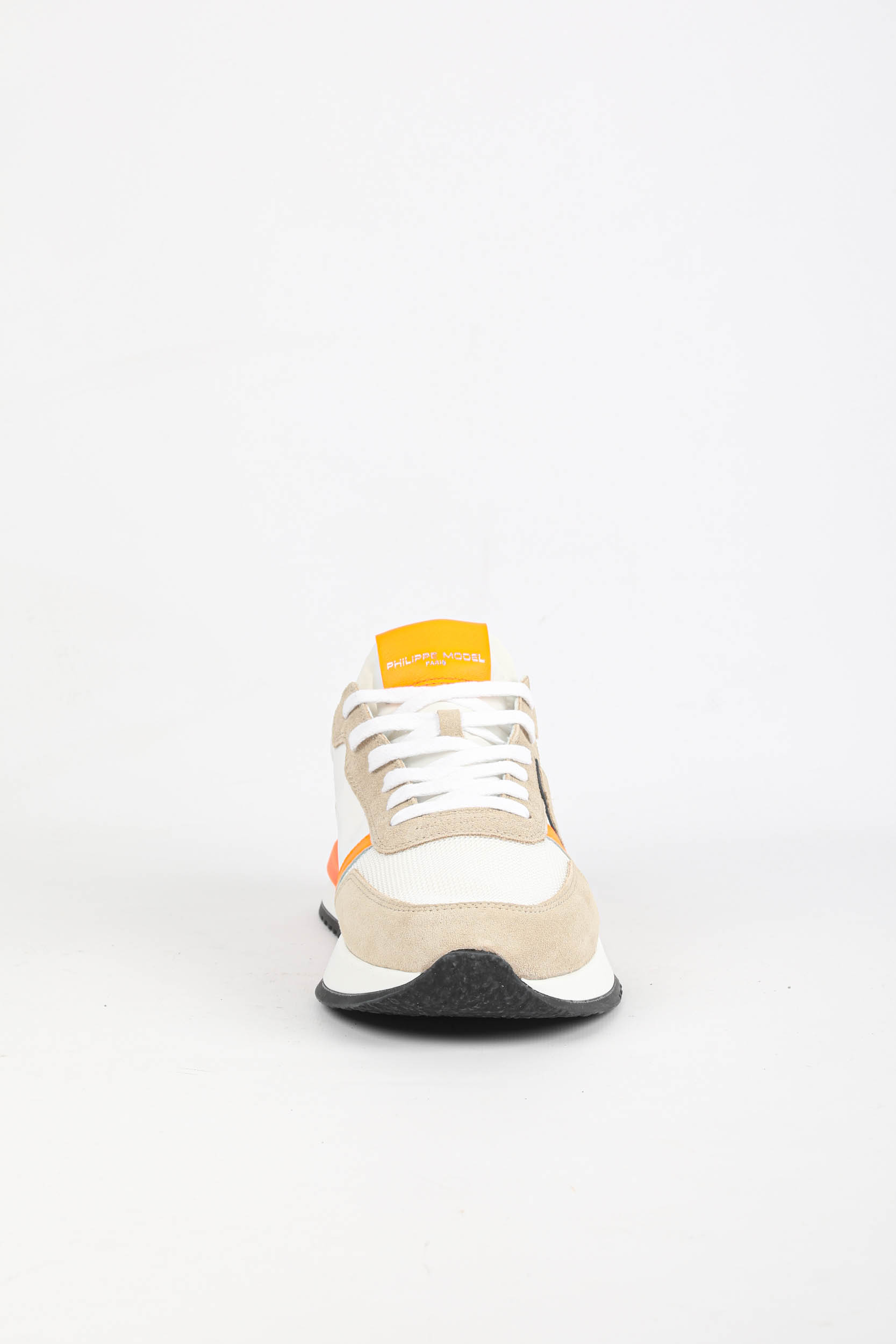 BASKETS PHILIPPE MODEL TROPEZ MONDIAL NEON ORANGE TYLU-WN02