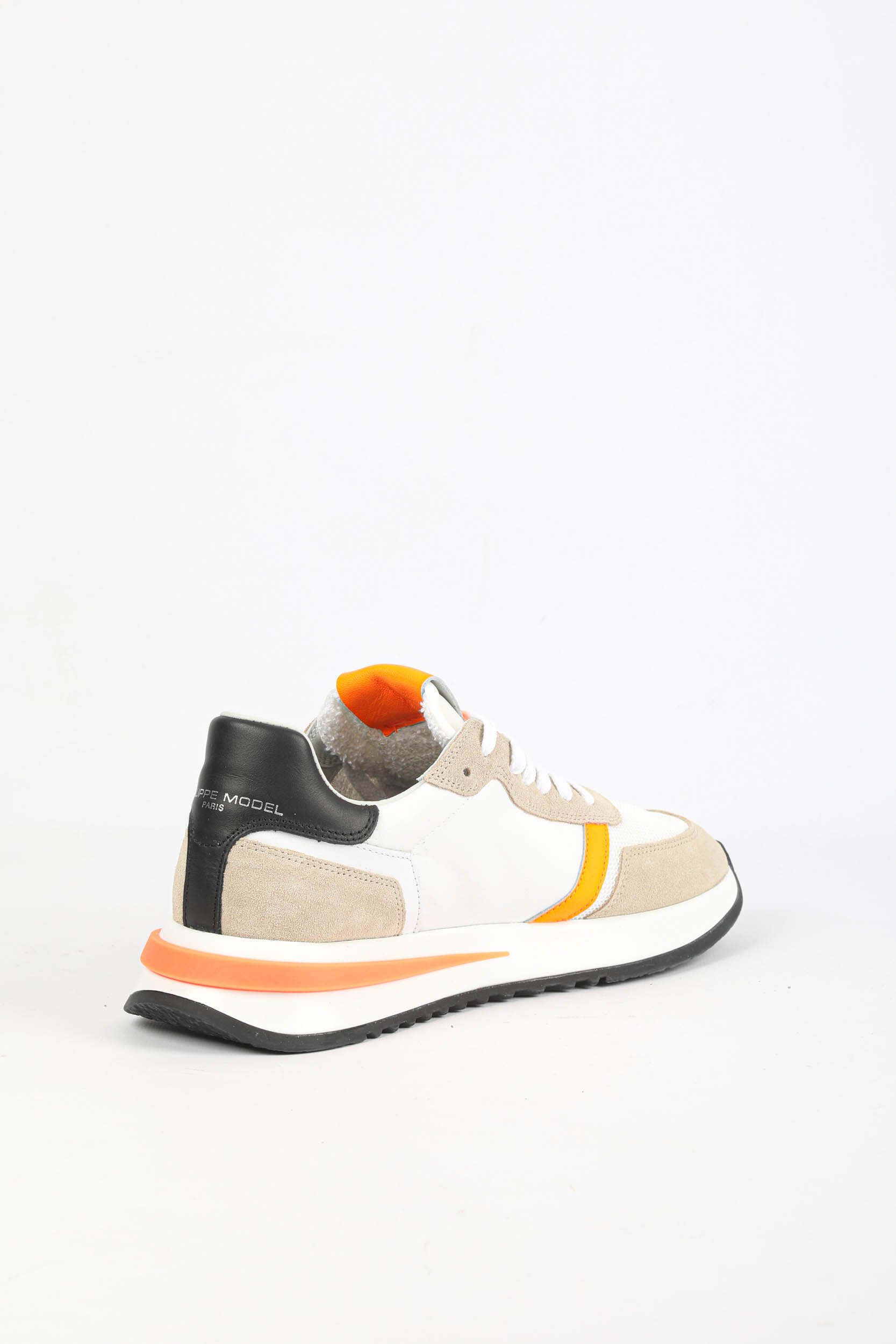 BASKETS PHILIPPE MODEL TROPEZ MONDIAL NEON ORANGE TYLU-WN02