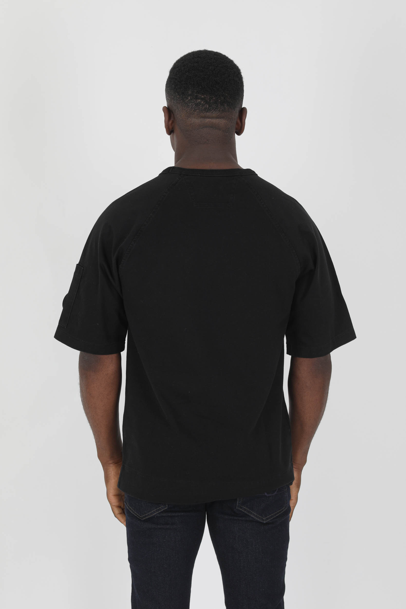 T-SHIRT C.P COMPANY NOIR HUBLOT S190A-999