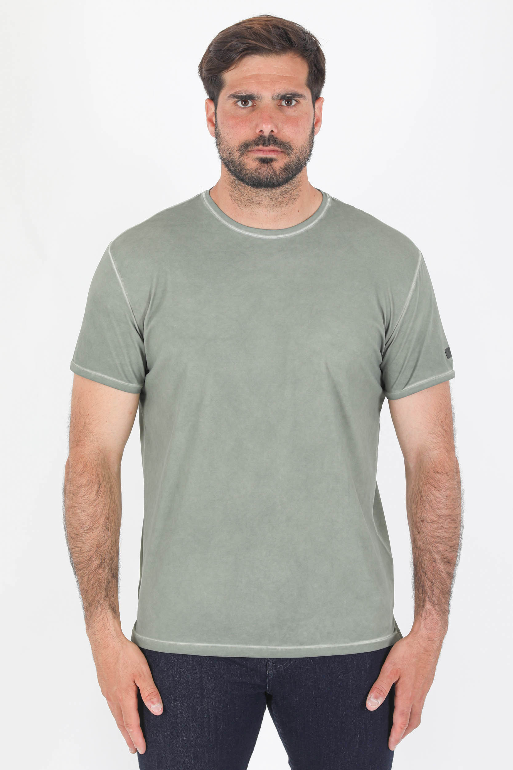 T-SHIRT RRD VERT DELAVE 22088-24