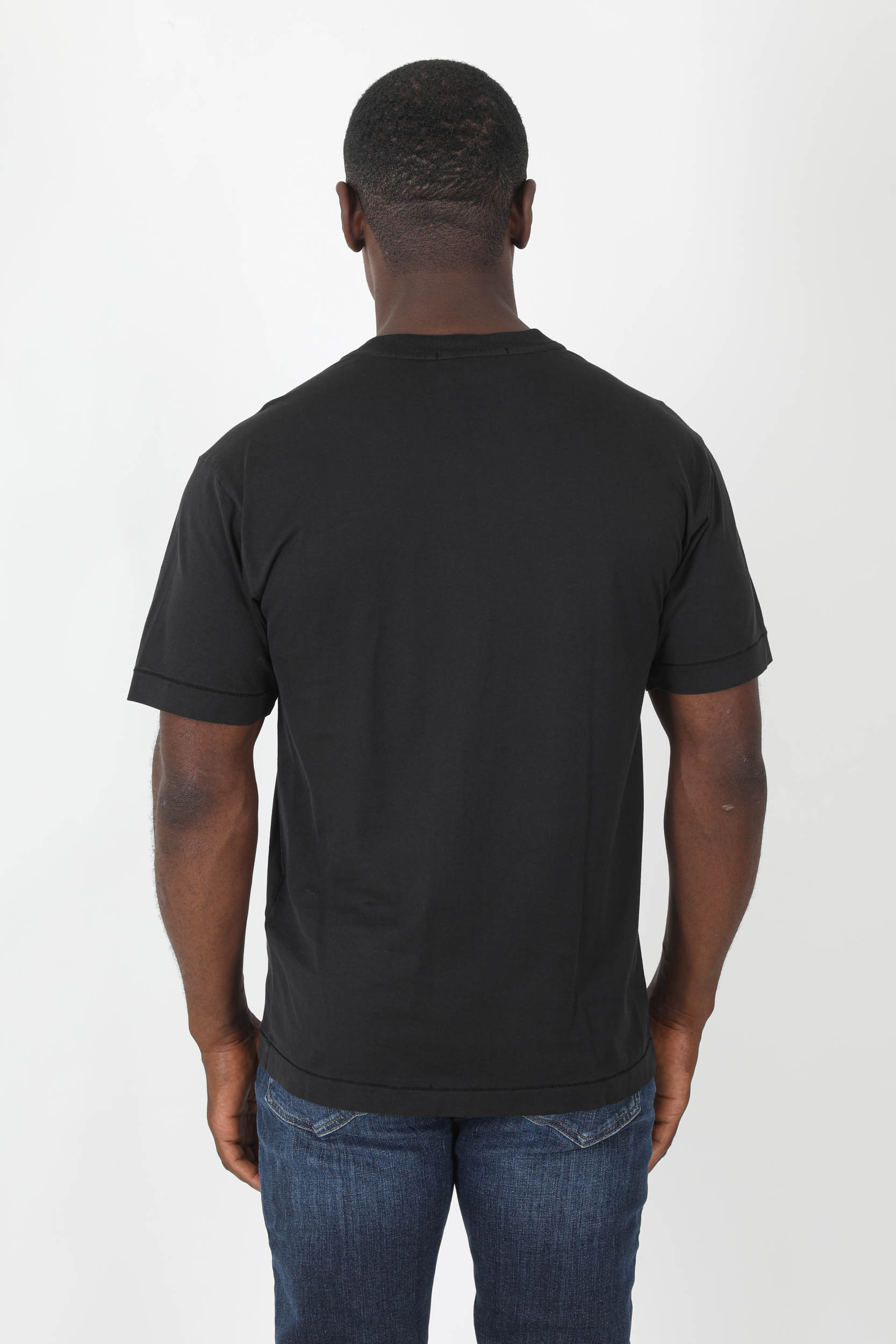 T-SHIRT STONE ISLAND NOIR 771524113-V0029