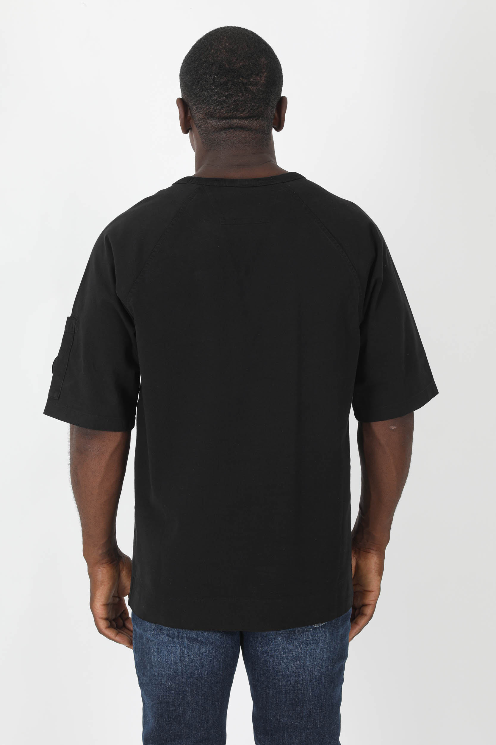 T-SHIRT OVERSIZE C.P COMPANY NOIR S230A-999