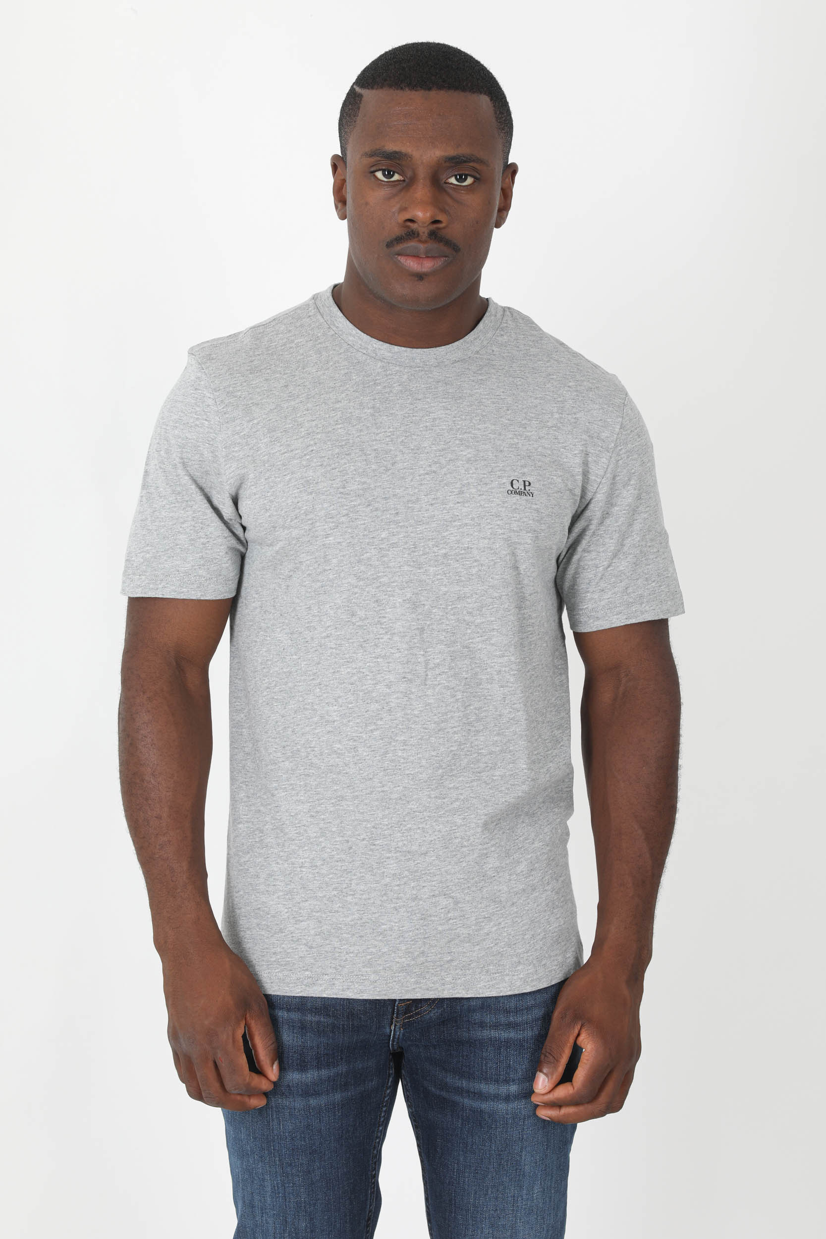 T-SHIRT C.P COMPANY LUNETTES GRIS S044A-M93