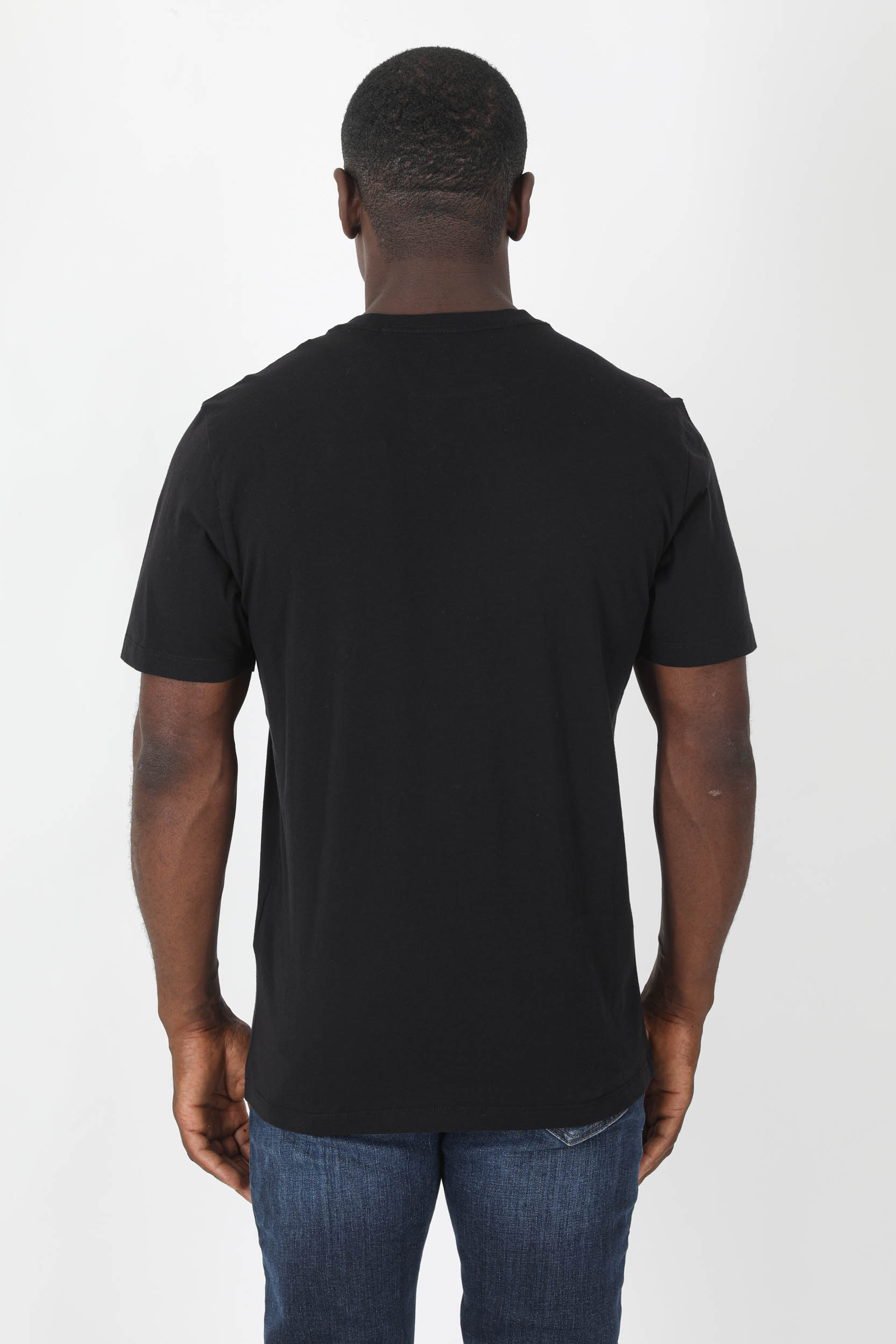 T-SHIRT C.P COMPANY NOIR PETIT LOGO S046A-999