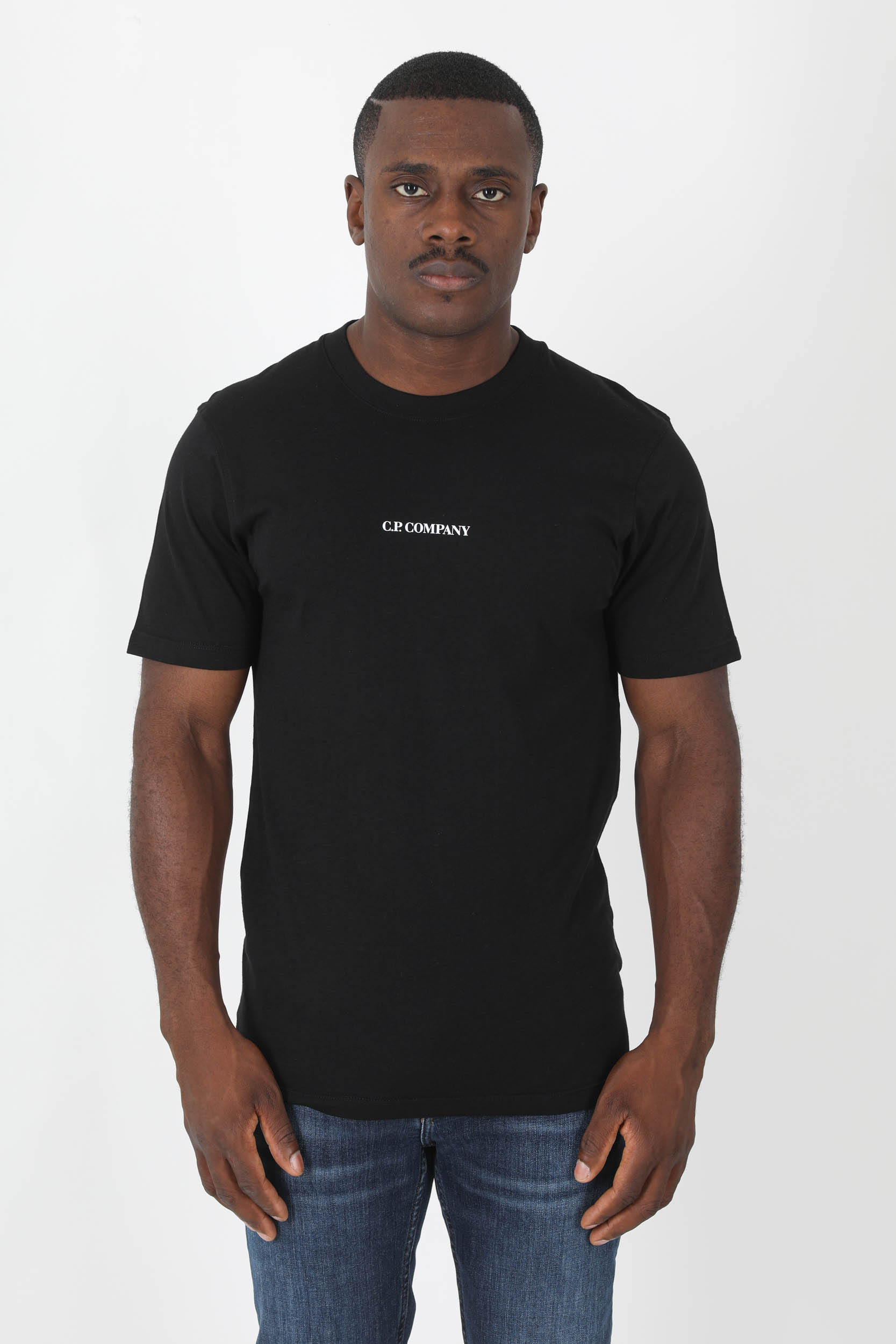 T-SHIRT C.P COMPANY NOIR S048A-999