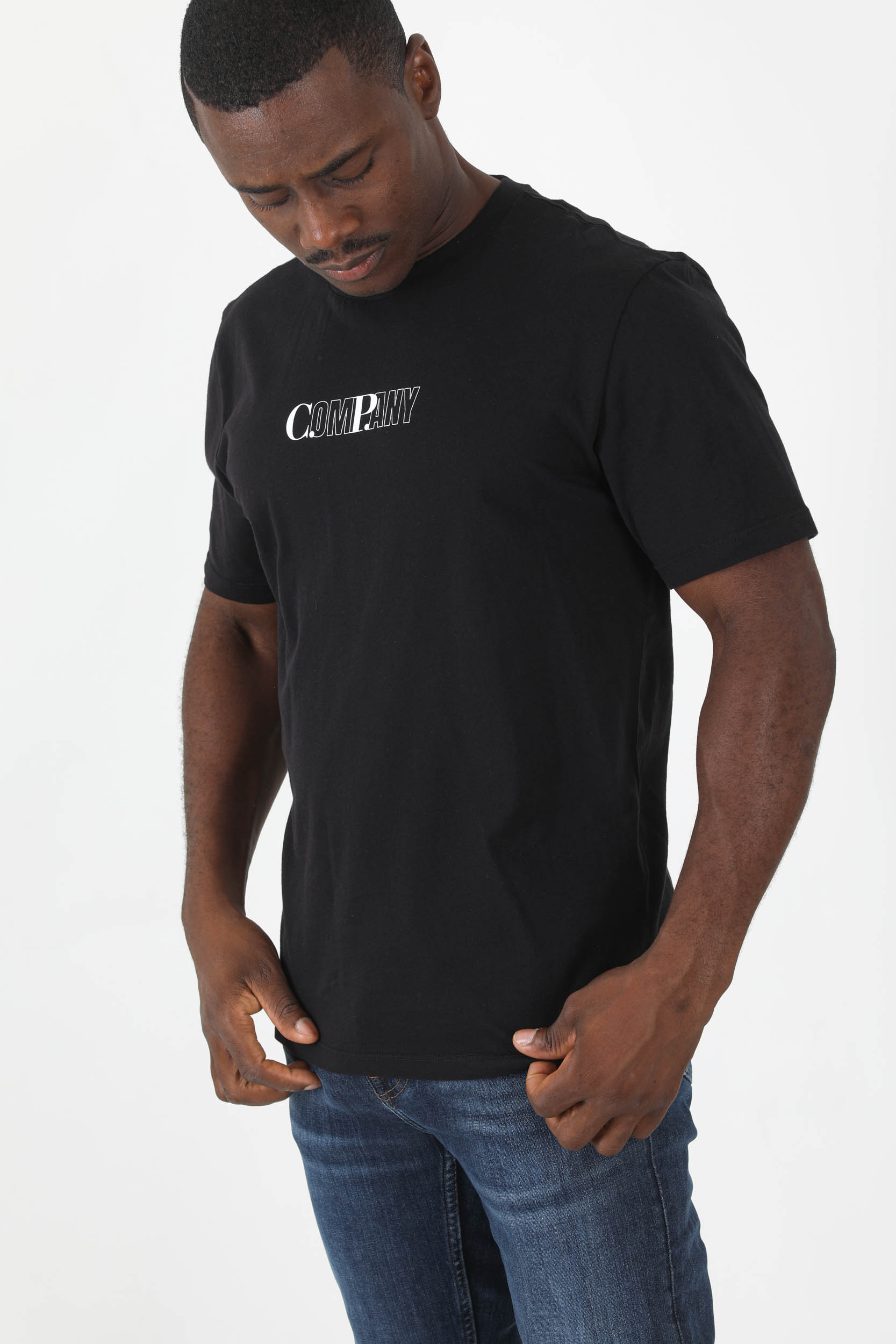 T-SHIRT C.P COMPANY NOIR S144A-999
