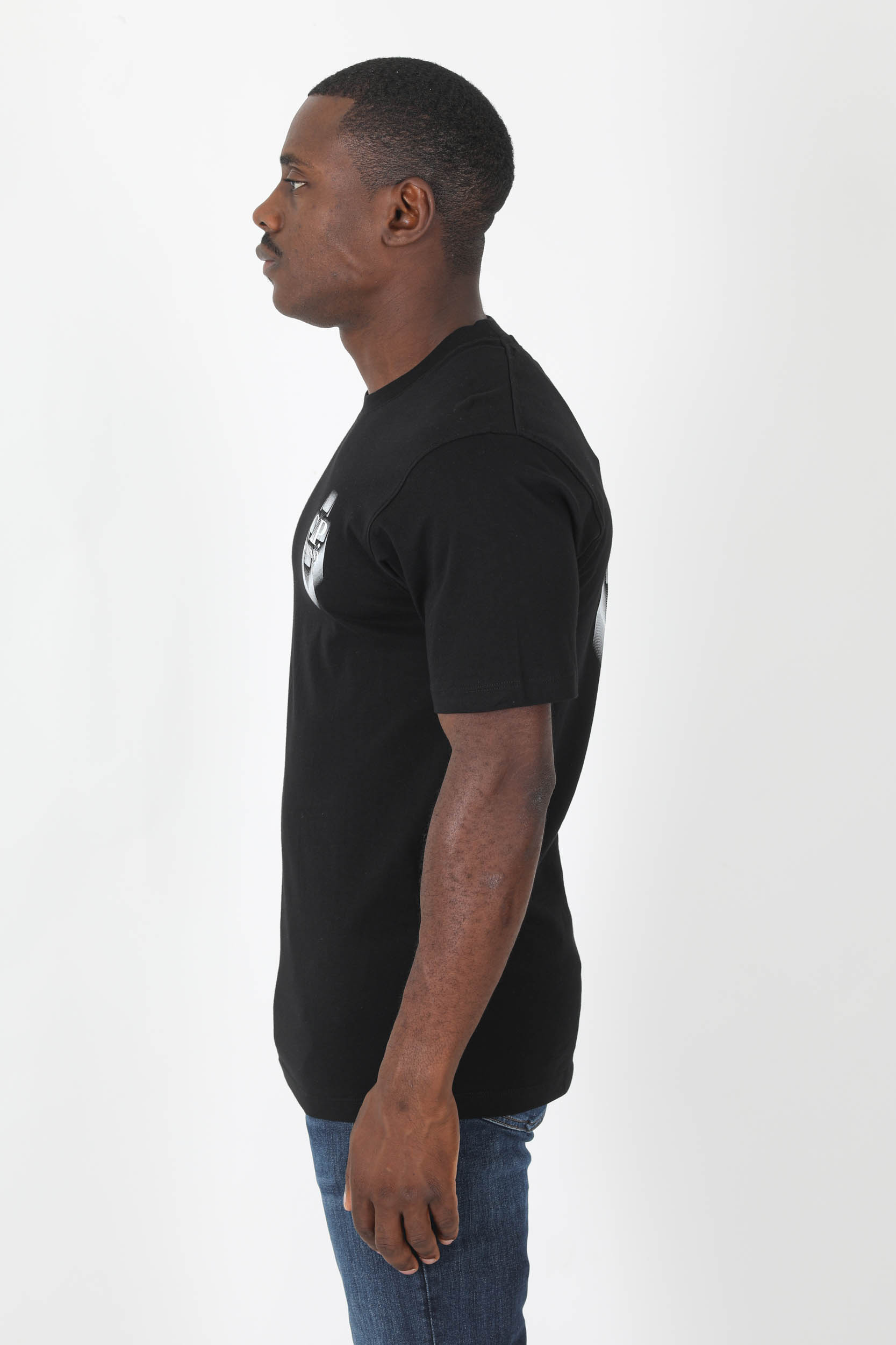 T-SHIRT C.P COMPANY NOIR LOGO S227A-999
