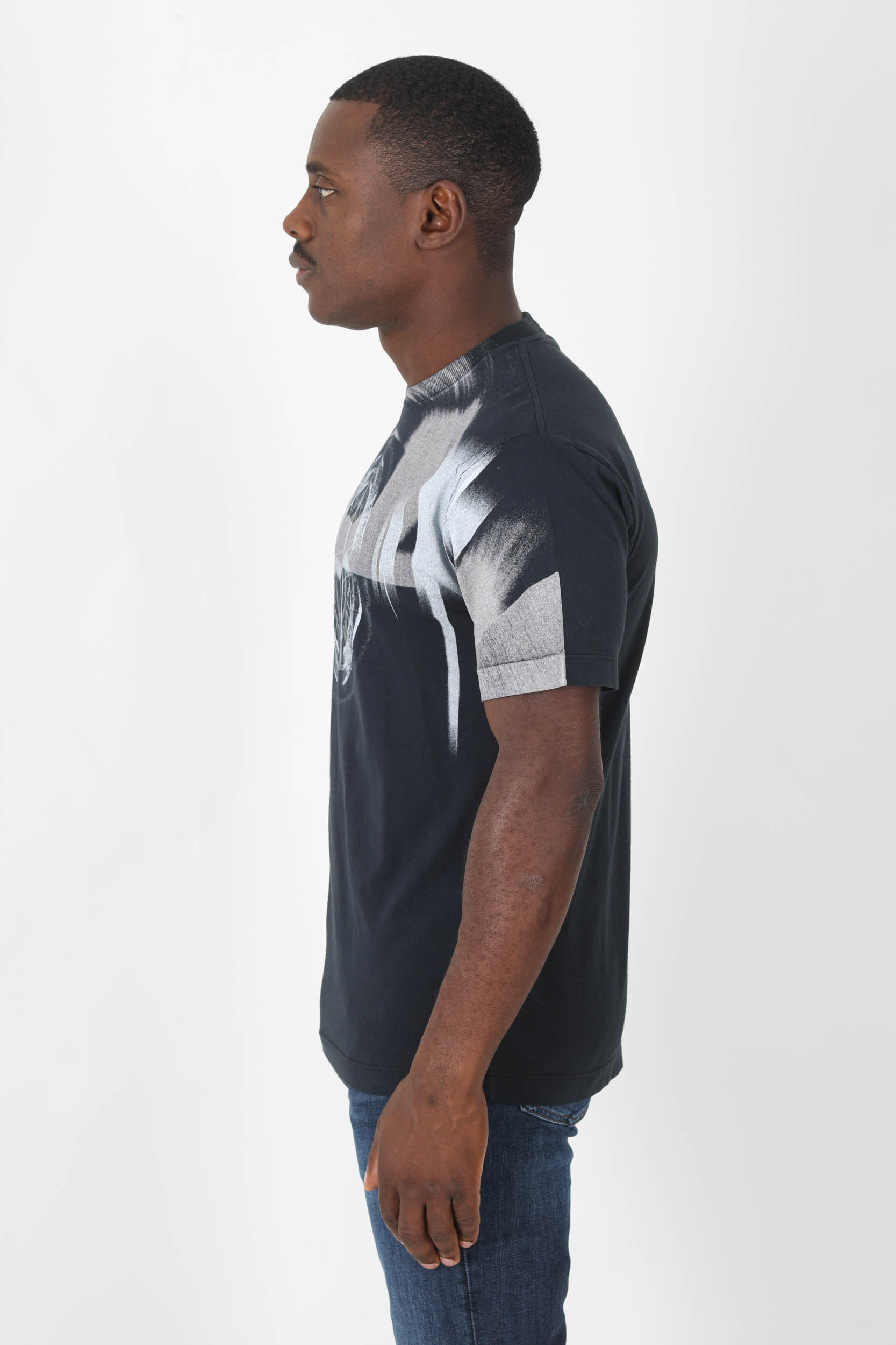 T-SHIRT STONE ISLAND MARINE LOGO 77152NS88-V0020