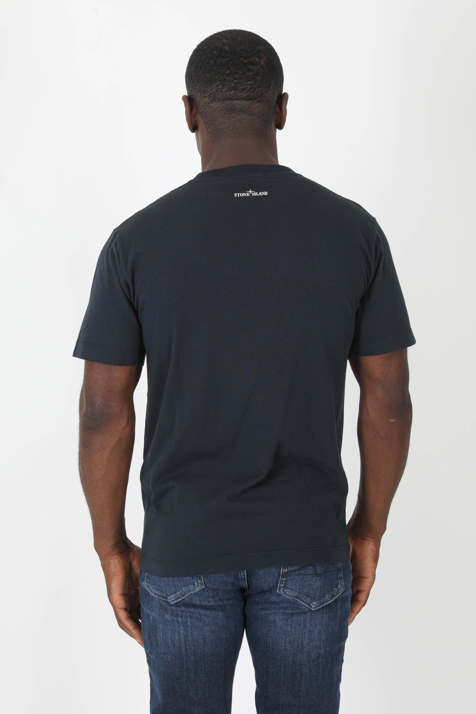 T-SHIRT STONE ISLAND MARINE LOGO 77152NS88-V0020