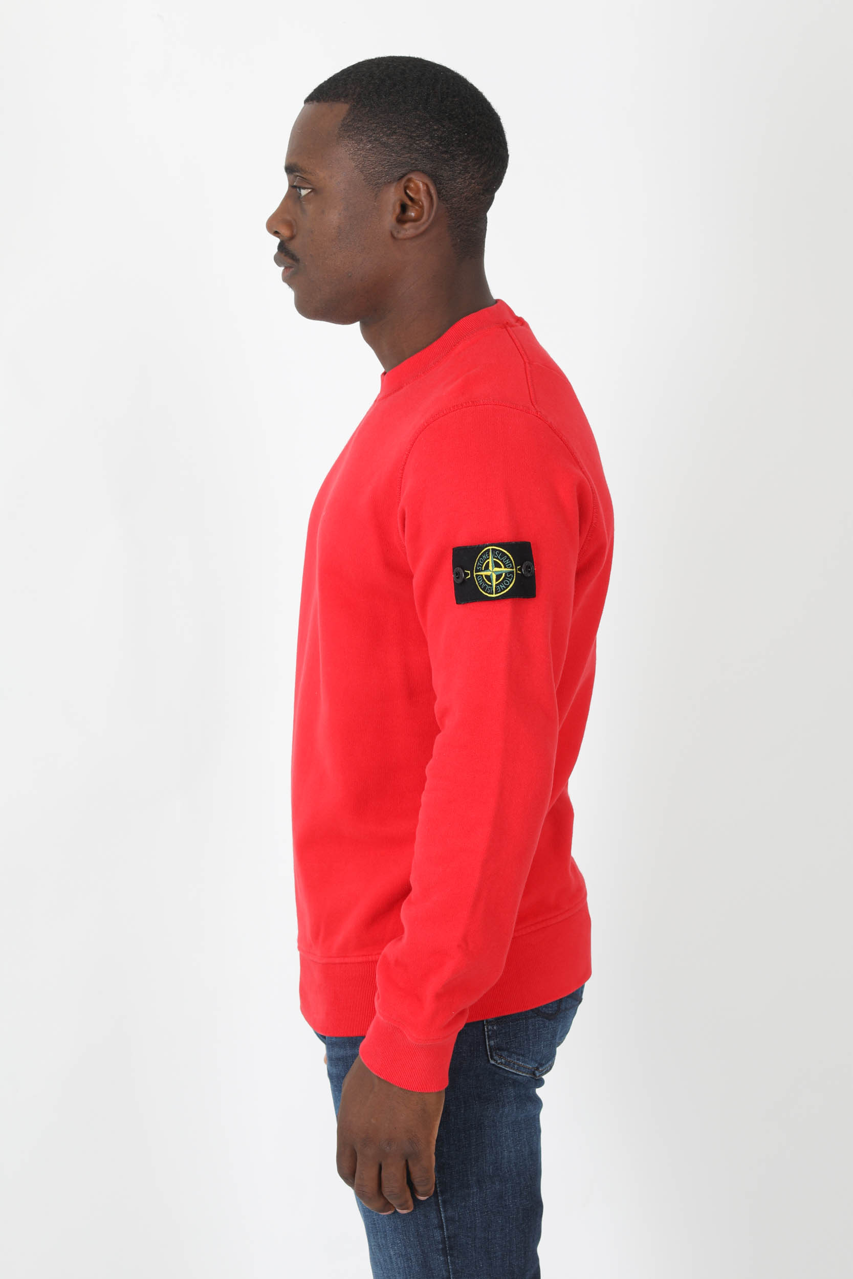 SWEAT STONE ISLAND ROUGE 771563020-V0010