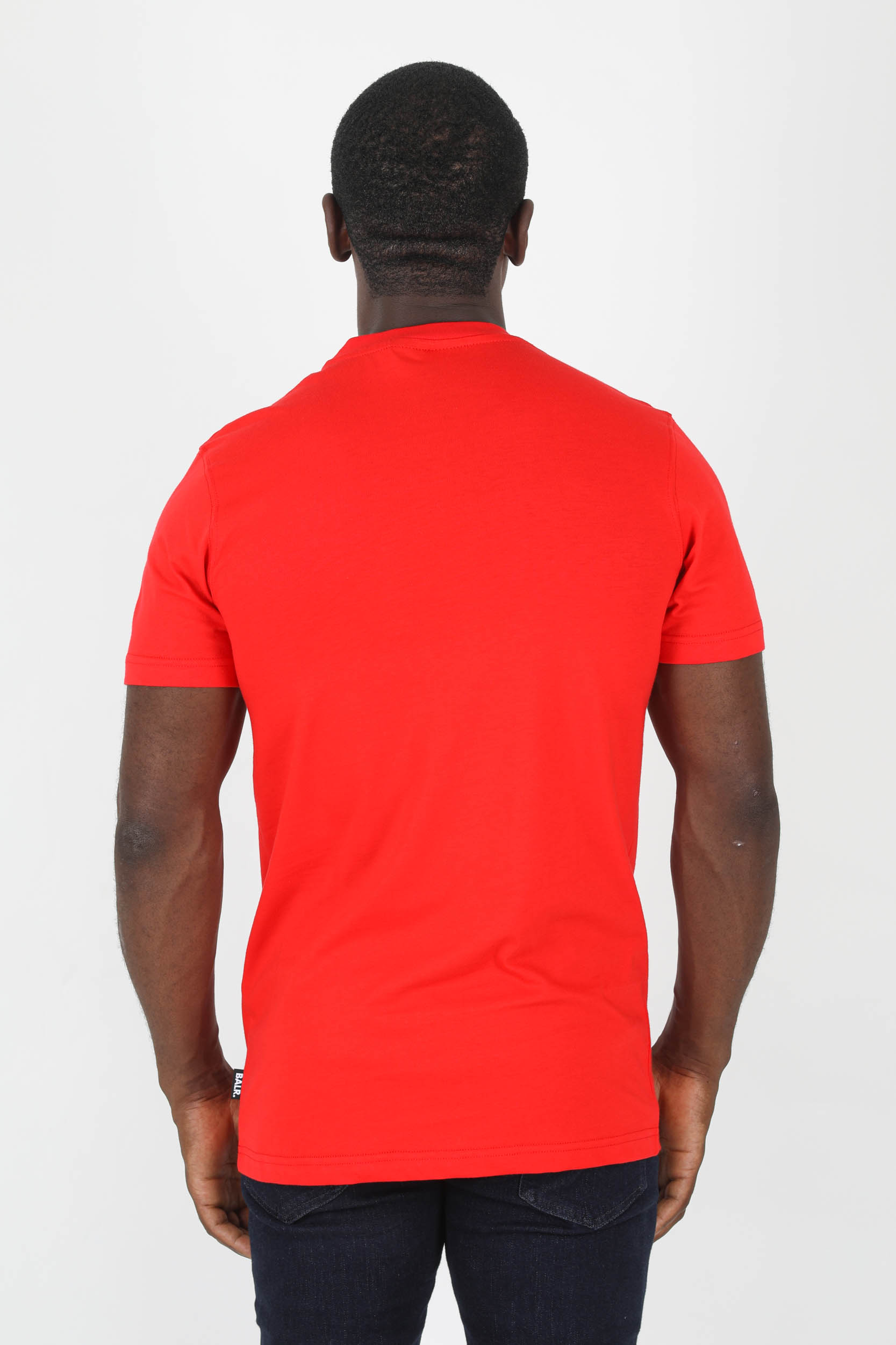 T-SHIRT BALR ROUGE B1112.1048-RED