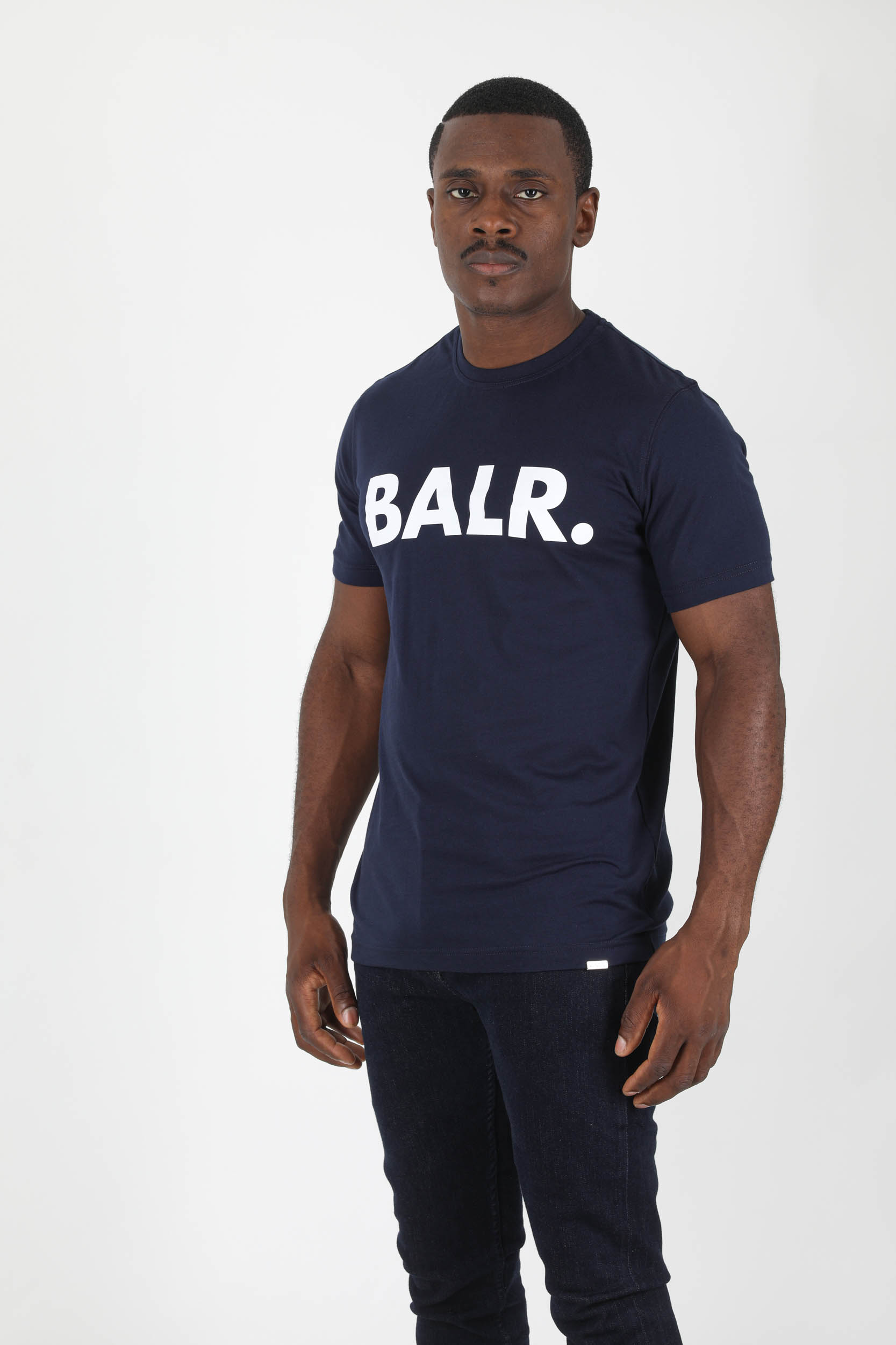 T-SHIRT BALR BLEU MARINE B1112.1048-BLUE