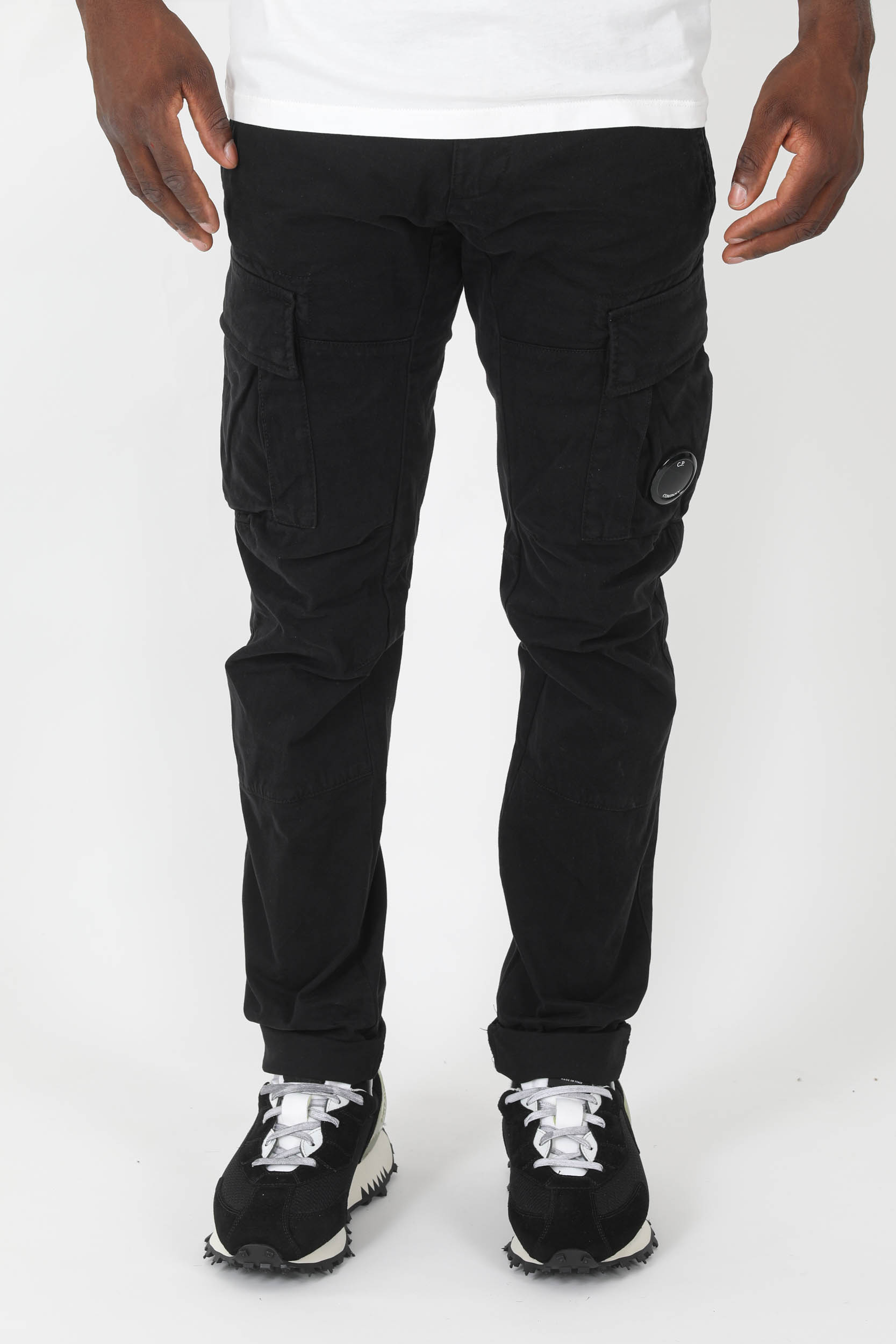 PANTALON CARGO C.P COMPANY NOIR A186A-999