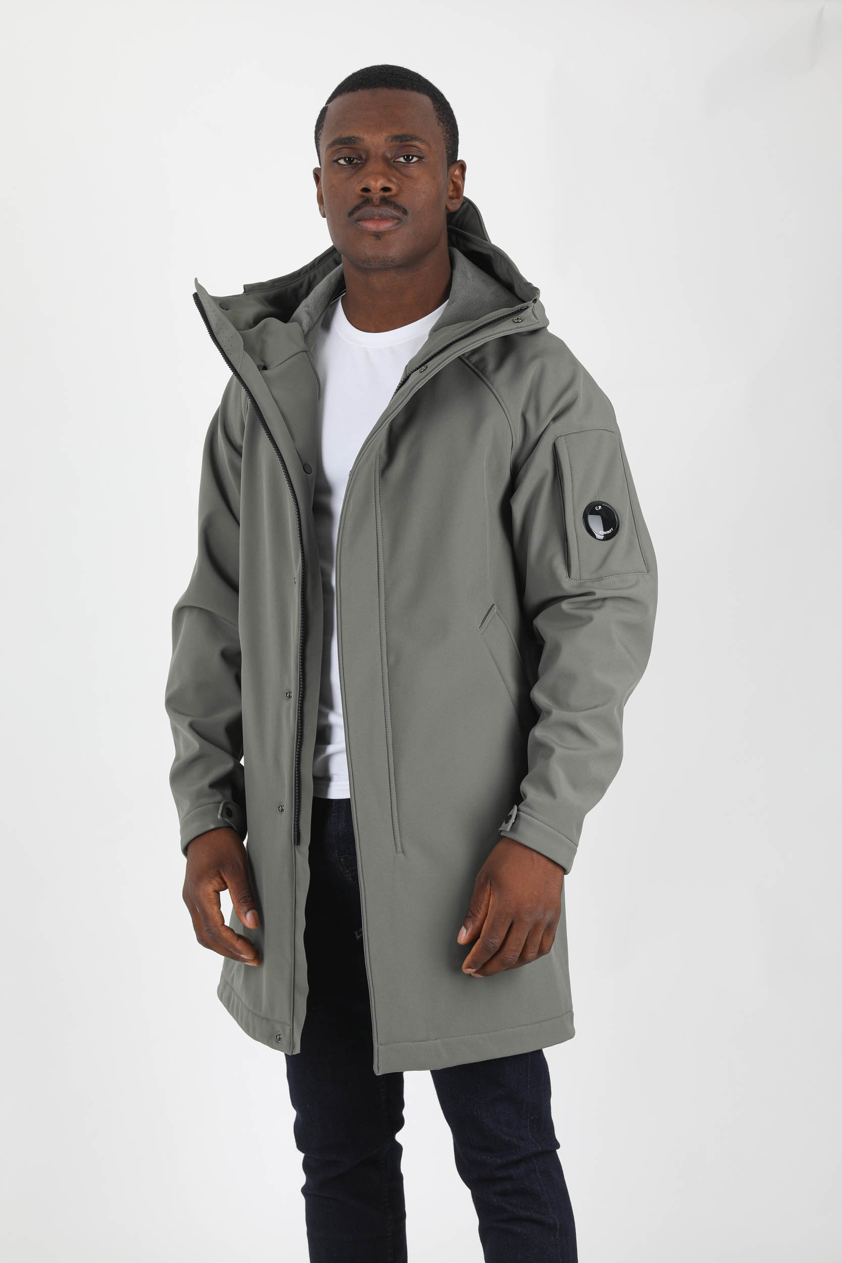 SOFT-SHELL LONGUE C.P COMPANY VERTE W233A-669