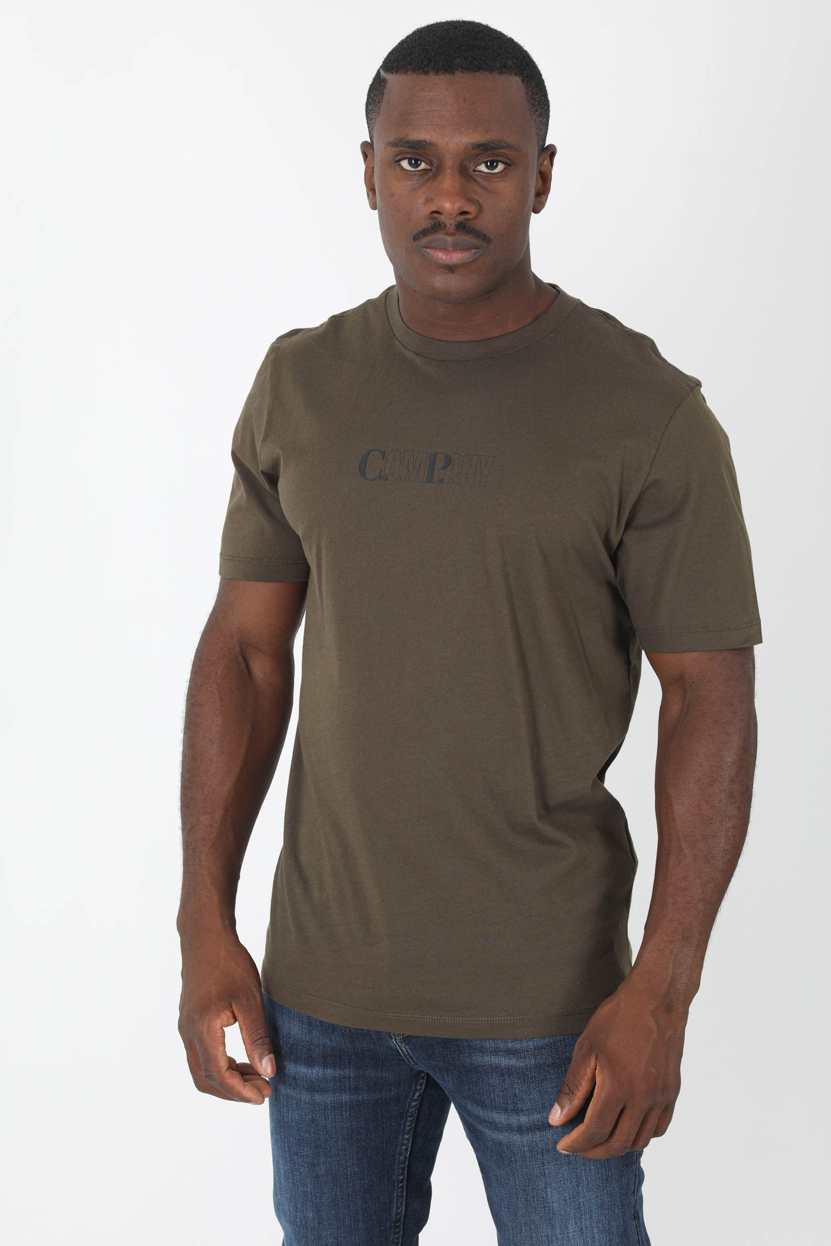 T-SHIRT C.P COMPANY KAKI S144A-683