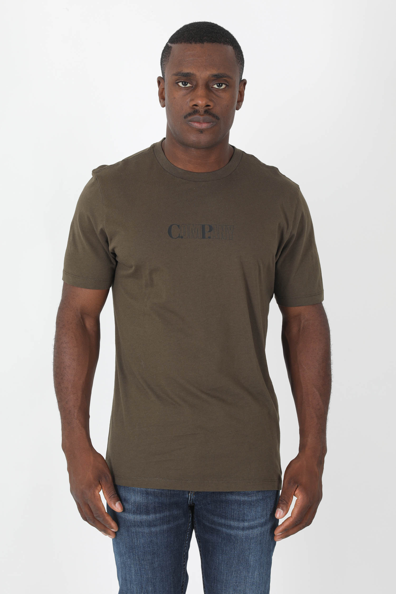 T-SHIRT C.P COMPANY KAKI S144A-683