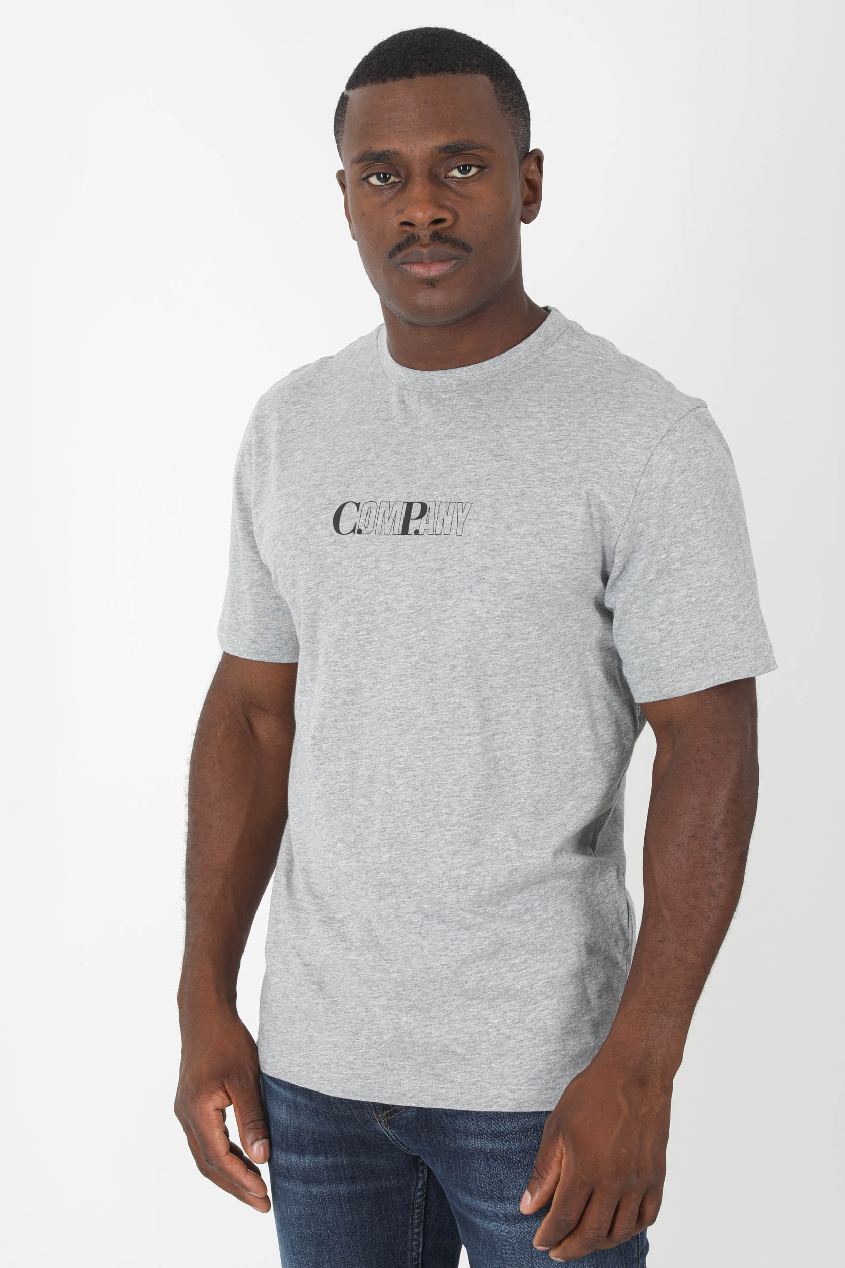 T-SHIRT C.P COMPANY GRIS S144A-M93