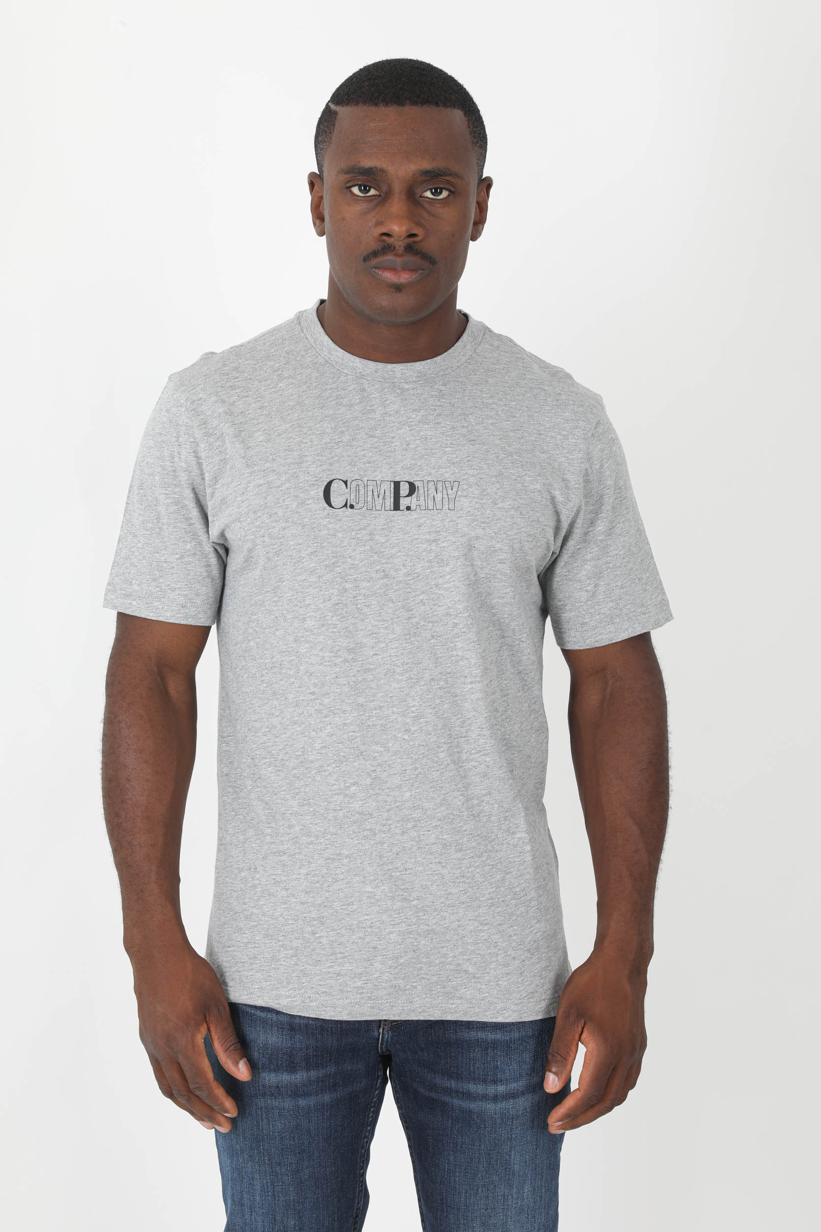 T-SHIRT C.P COMPANY GRIS S144A-M93