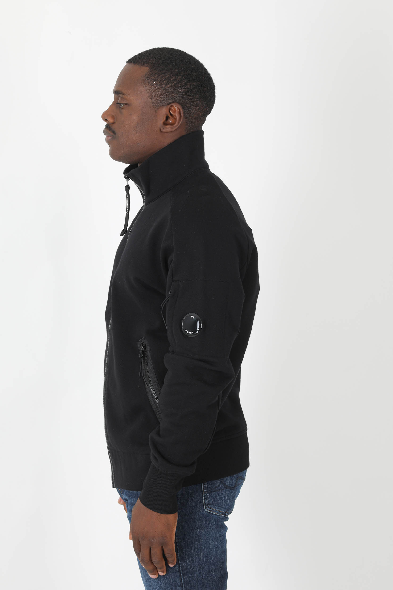 SWEAT ZIPPE HUBLOT C.P COMPANY NOIR S061A-999