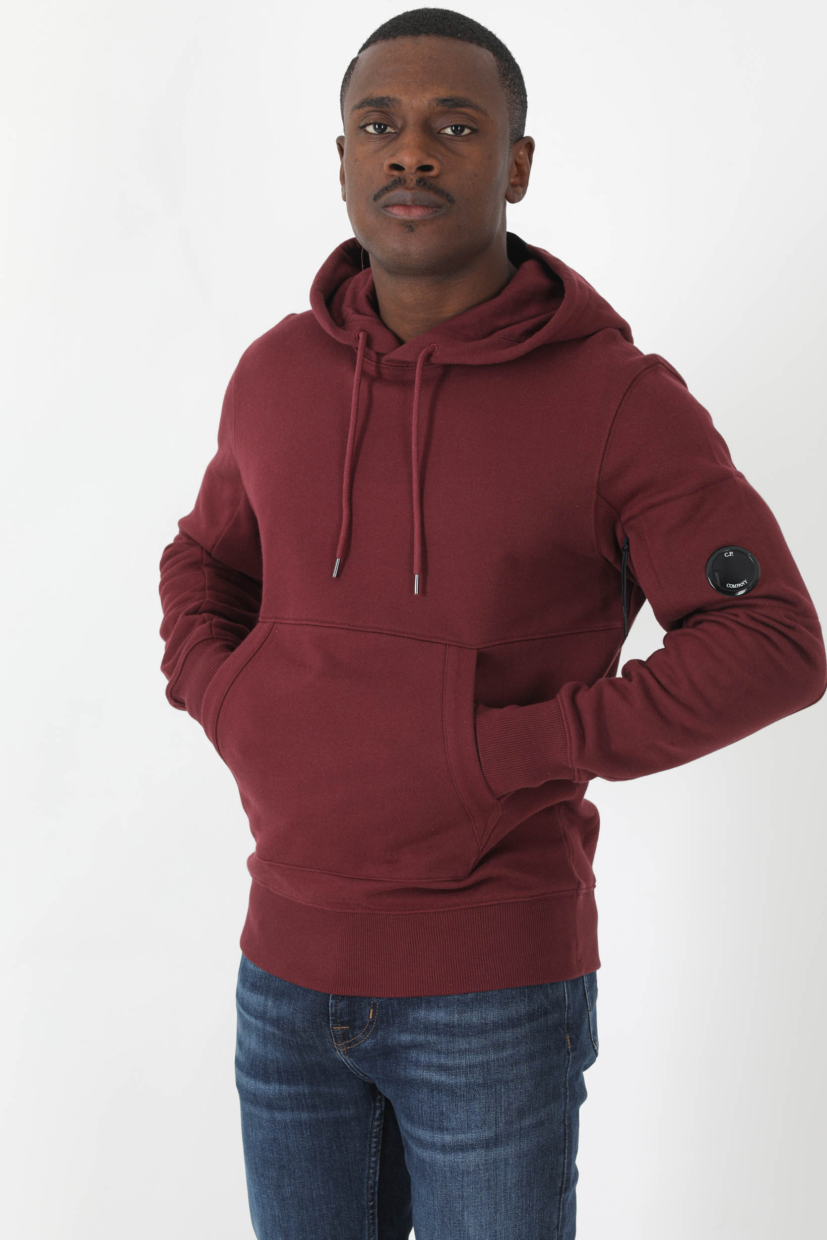 SWEAT A CAPUCHE C.P COMPANY BORDEAUX S023A-589