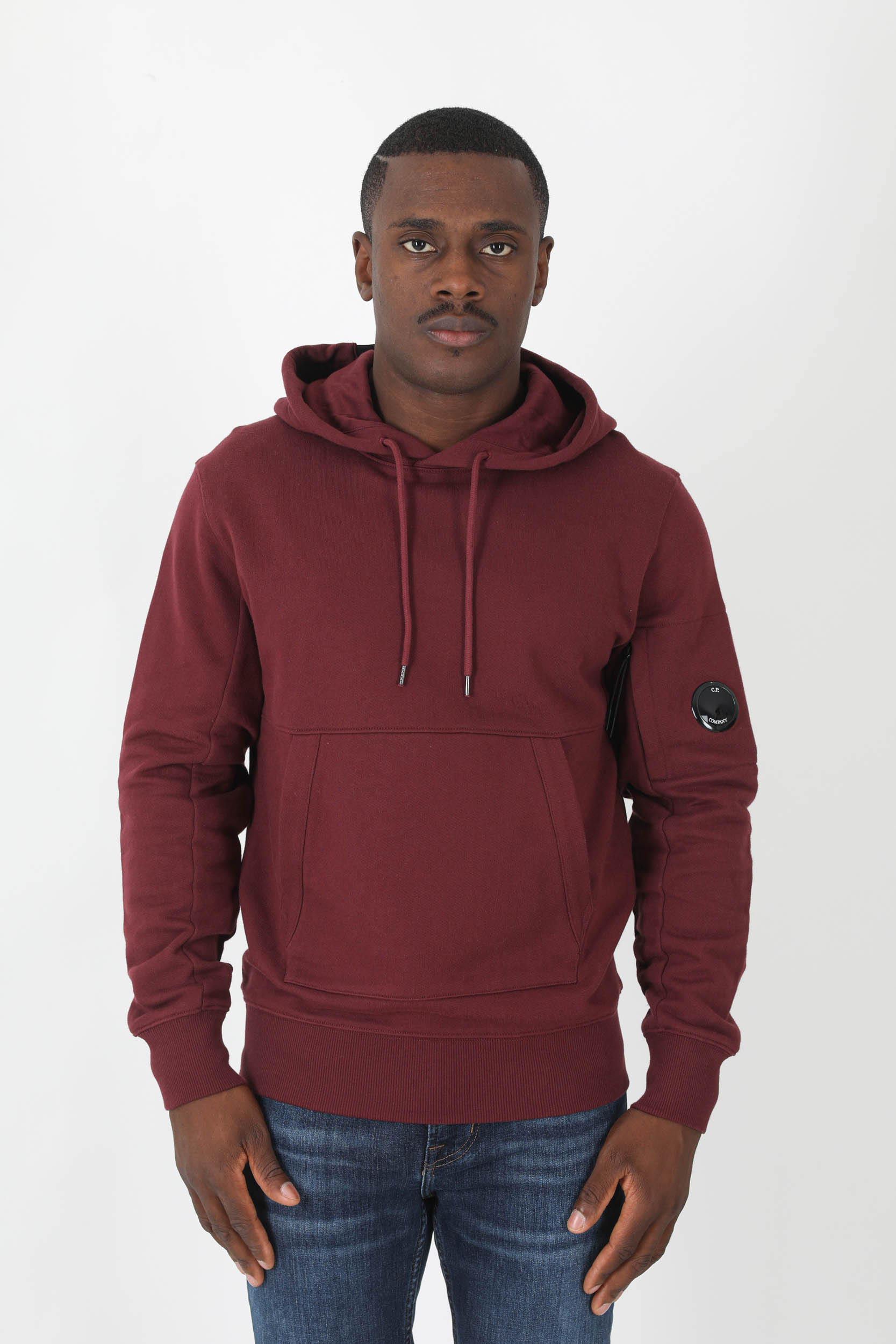 SWEAT A CAPUCHE C.P COMPANY BORDEAUX S023A-589