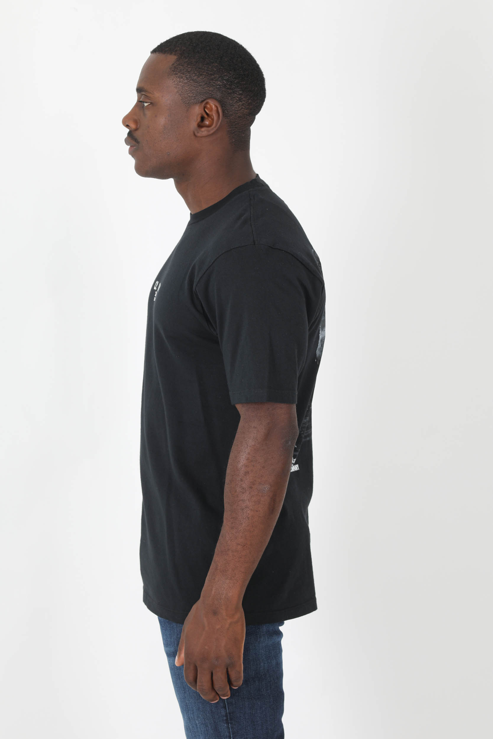 T-SHIRT C.P COMPANY NOIR ECLAIRS S317A-999