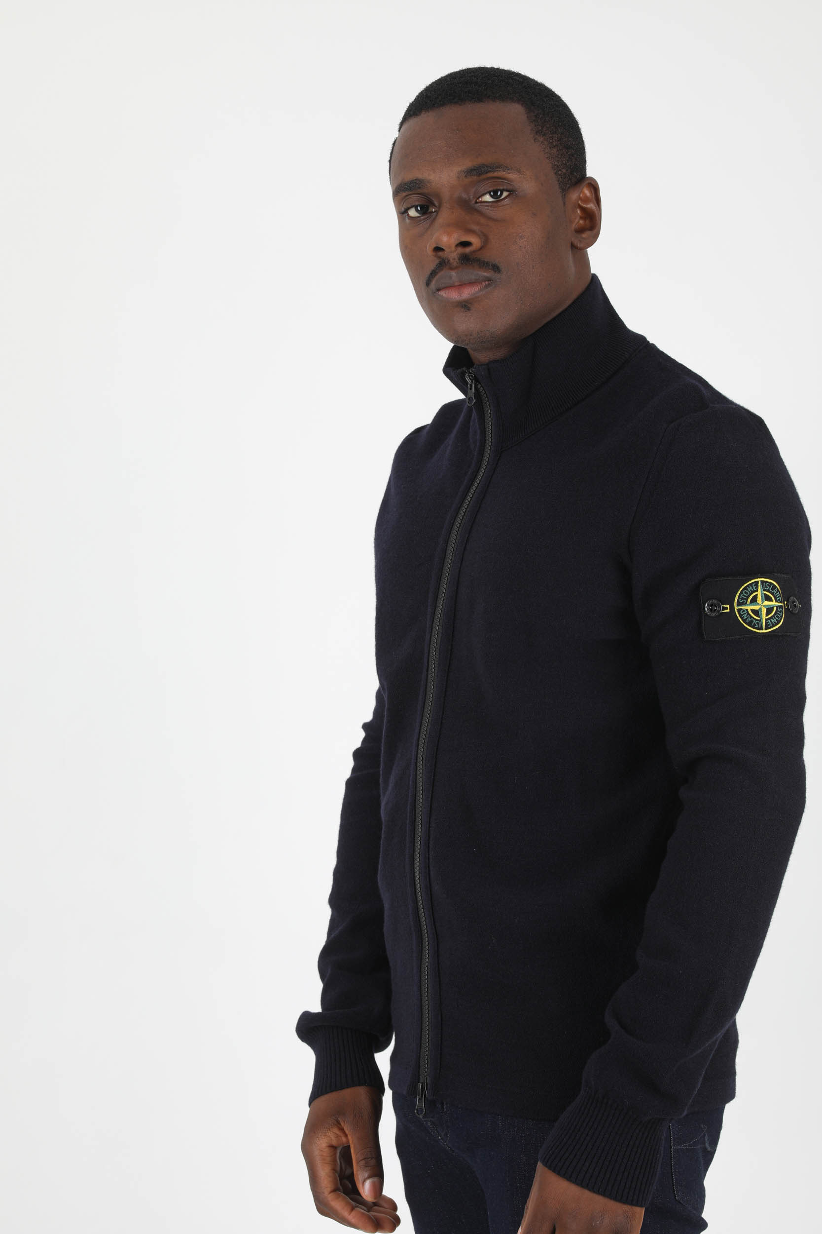 GILET EN LAINE STONE ISLAND MARINE 7715503A1-V0020