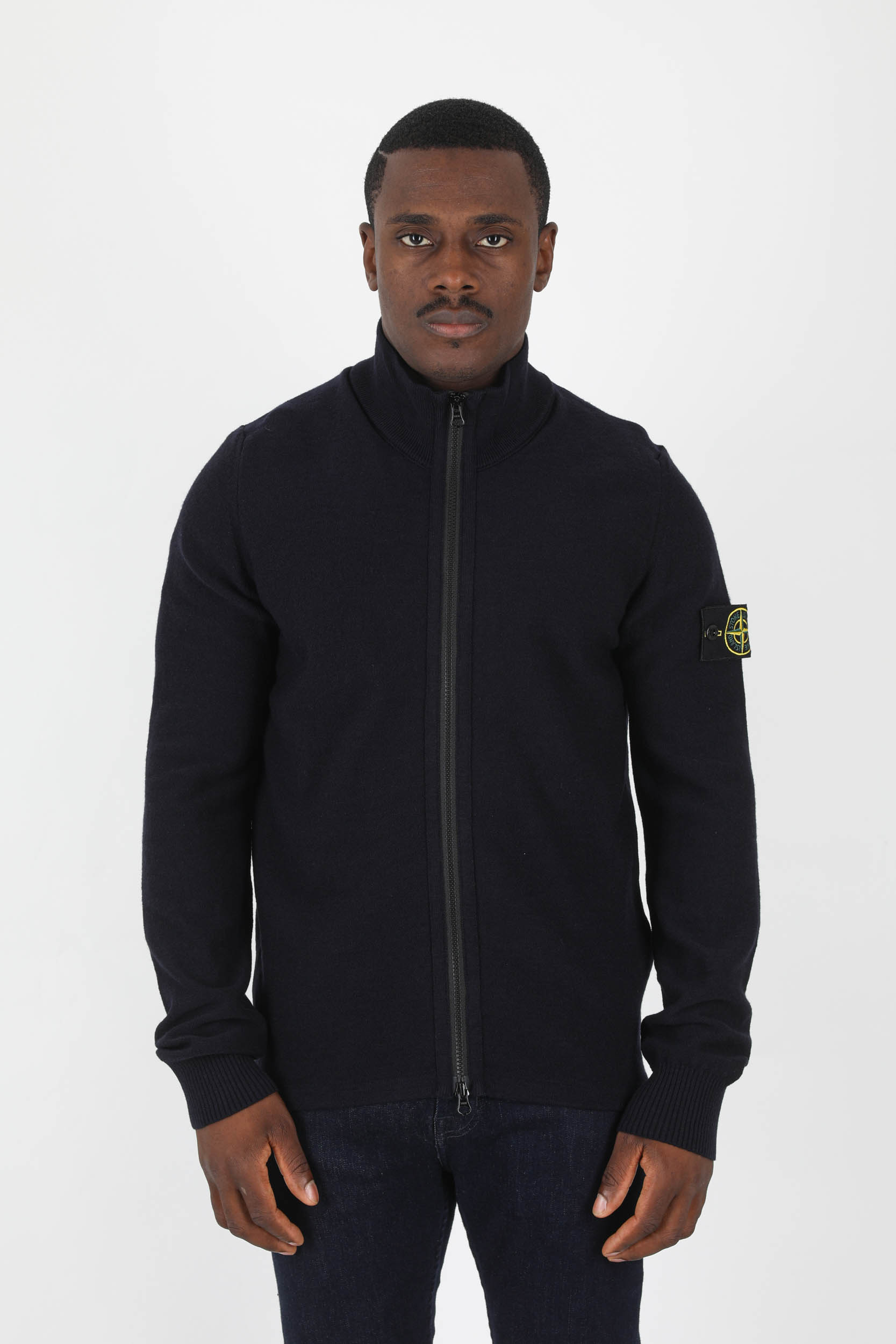 GILET EN LAINE STONE ISLAND MARINE 7715503A1-V0020