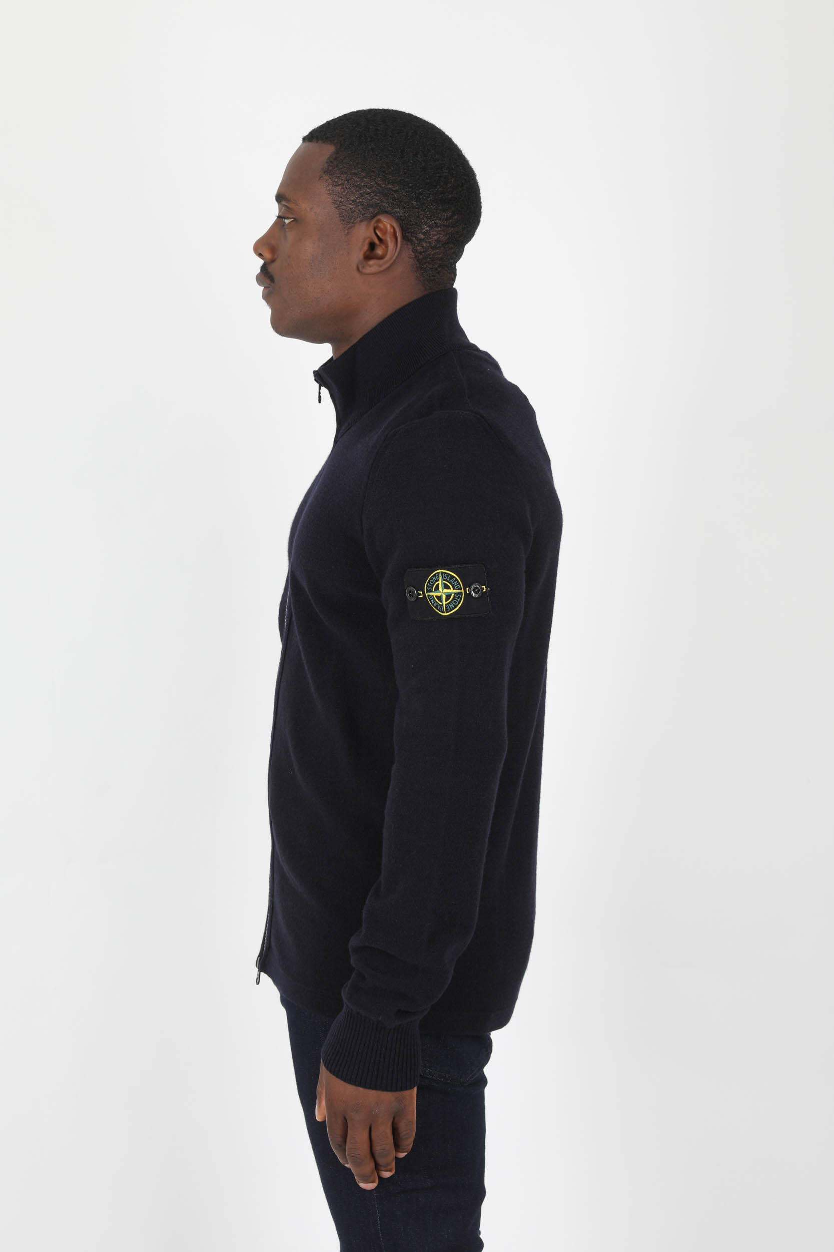 GILET EN LAINE STONE ISLAND MARINE 7715503A1-V0020