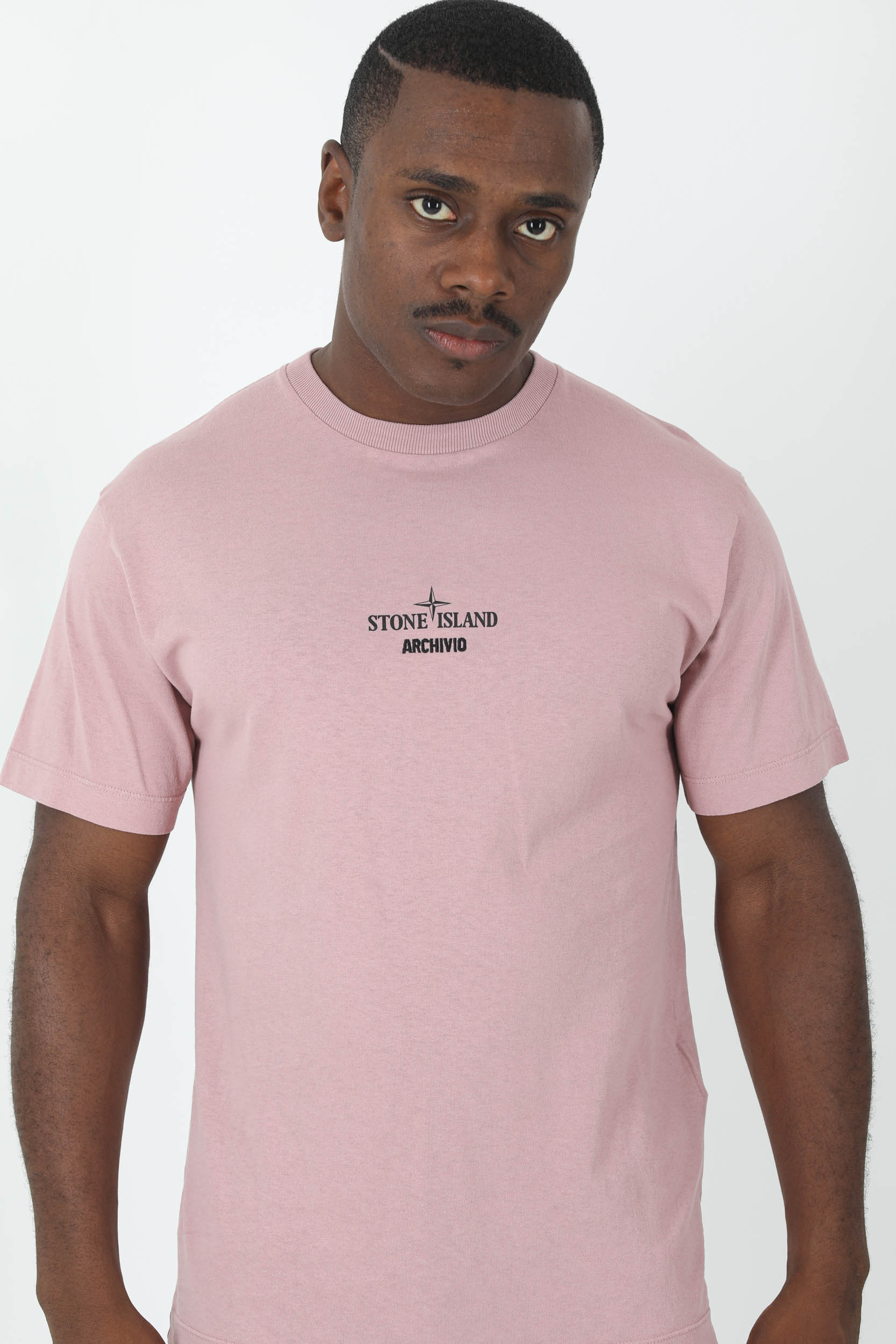 T-SHIRT STONE ISLAND ARCHIVIO ROSE 77152NS91-V0086