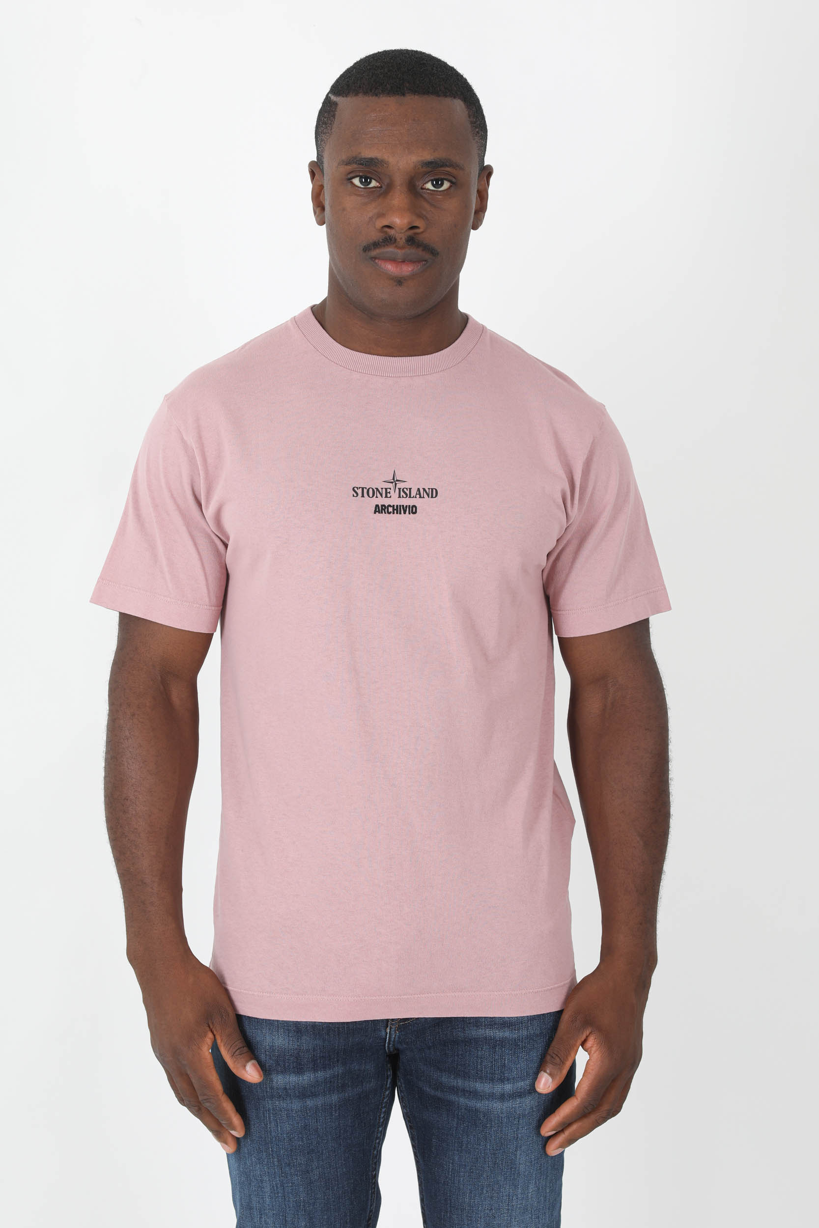 T-SHIRT STONE ISLAND ARCHIVIO ROSE 77152NS91-V0086