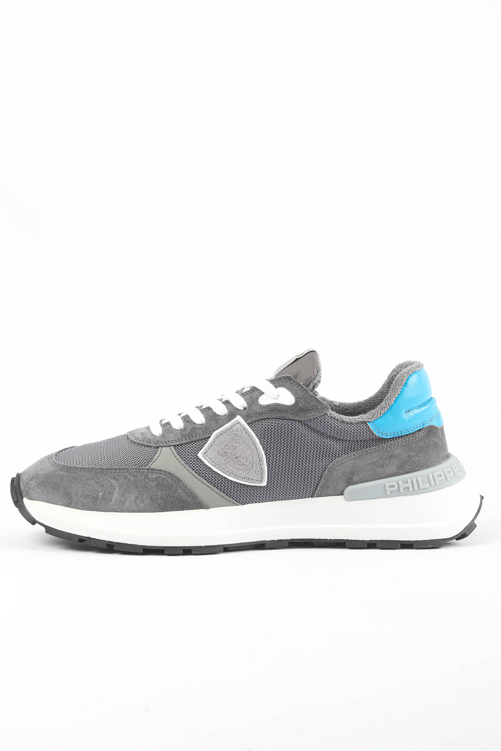 BASKETS PHILIPPE MODEL ANTIBES GRISES ATLU-WR11