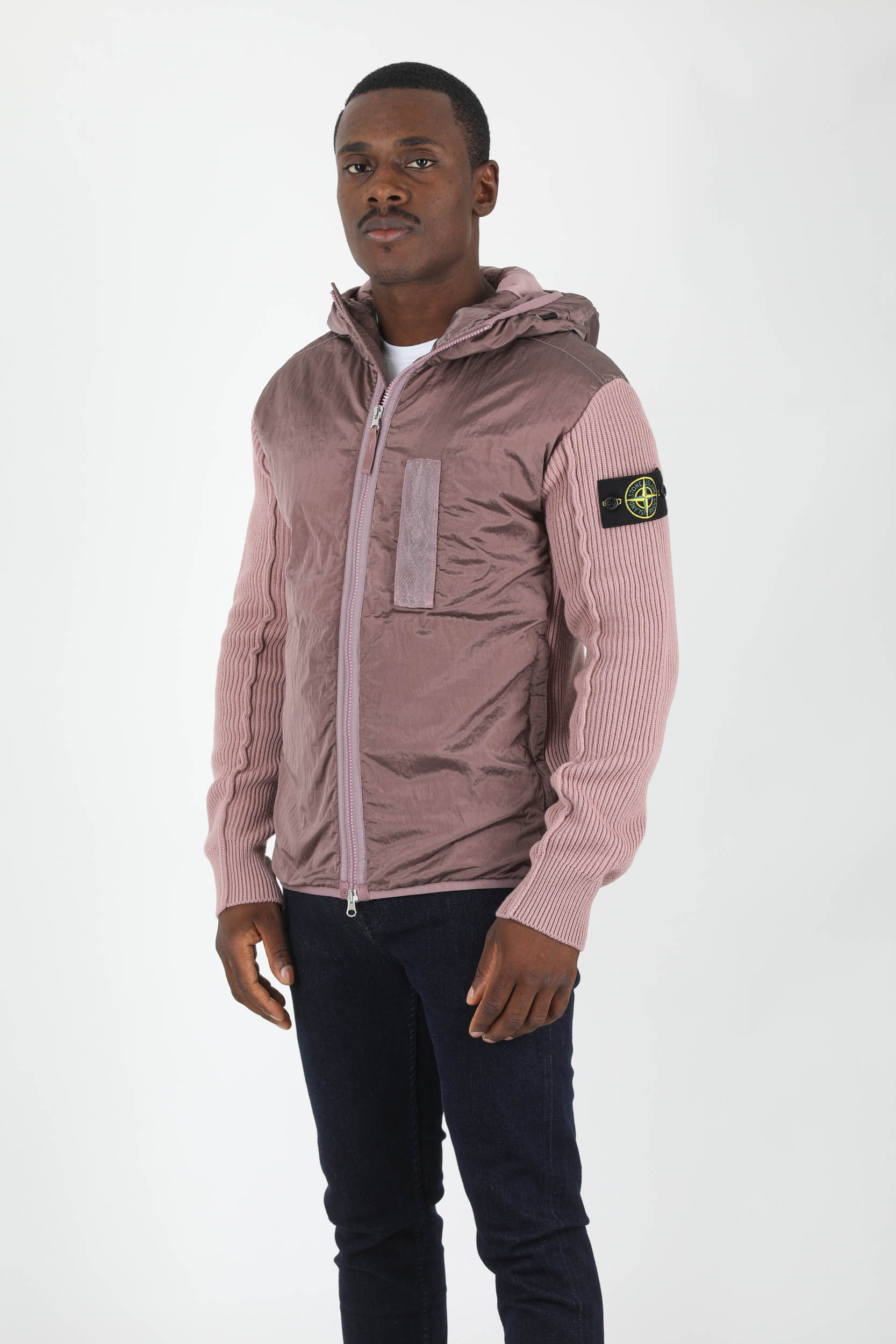 BLOUSON BI MATIERE STONE ISLAND ROSE 771542730-V0086