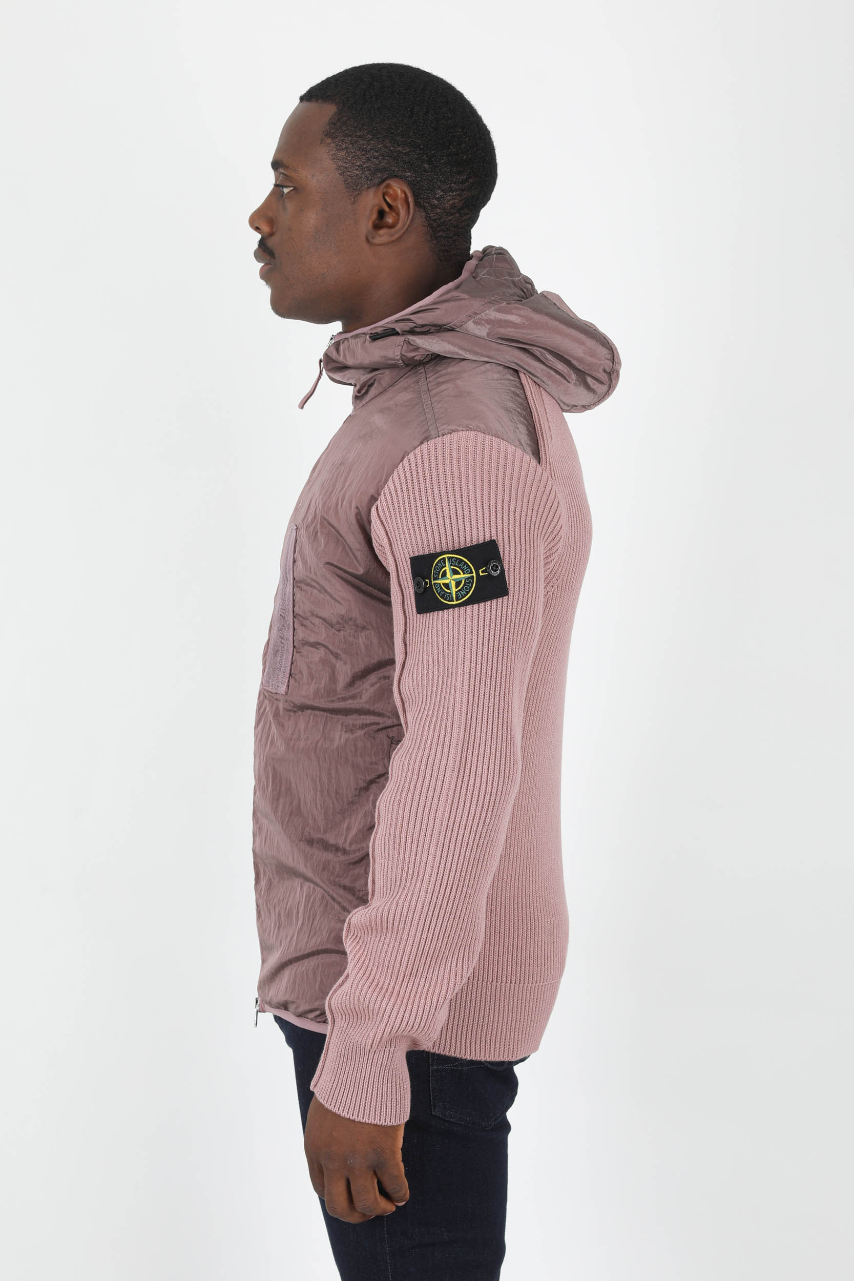 BLOUSON BI MATIERE STONE ISLAND ROSE 771542730-V0086
